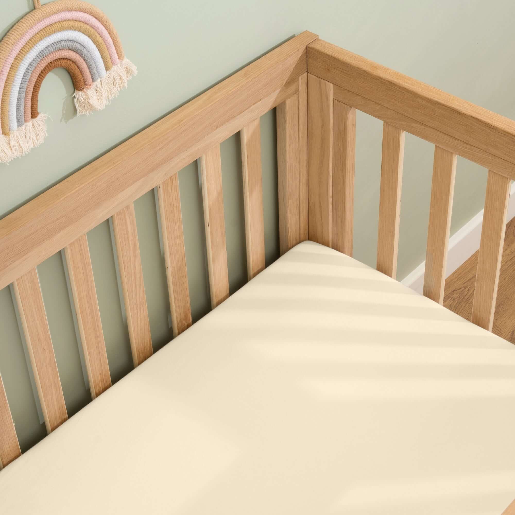 2 Pack Organic Cot Bed Sheets - 140 x 70 cm - Image 3