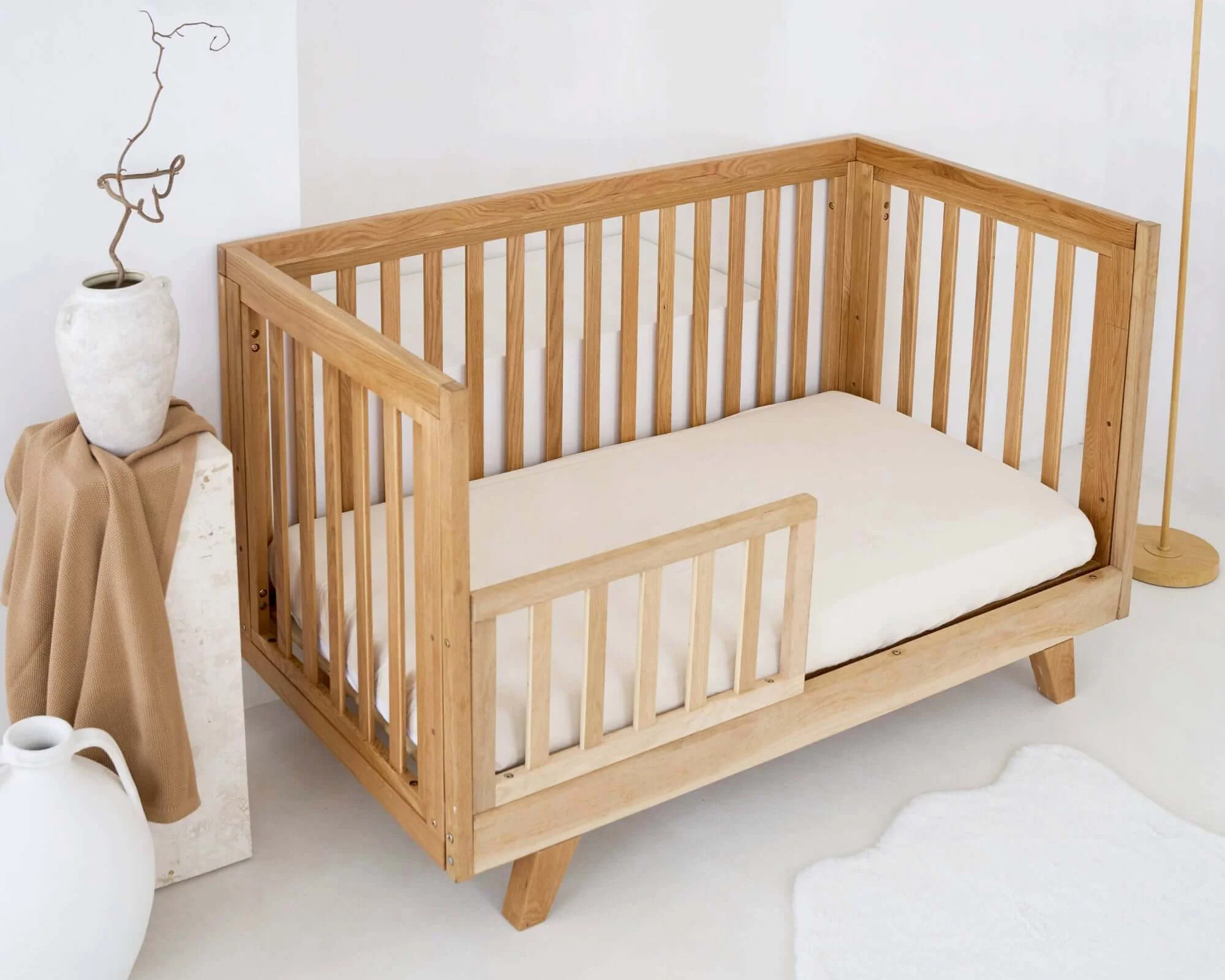 2 Pack Organic Cot Bed Sheets - 140 x 70 cm - Image 4