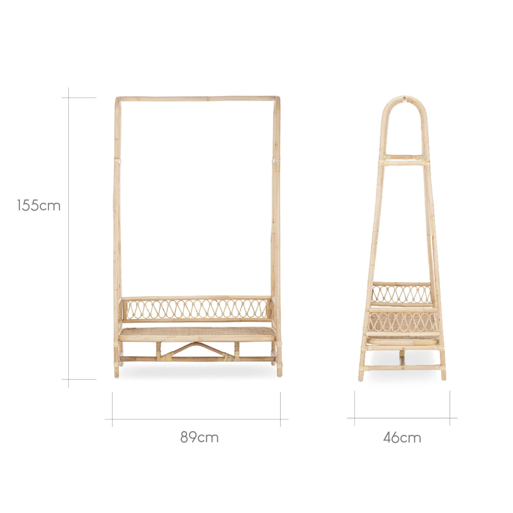CuddleCo Aria Clothes Rail - Image 3