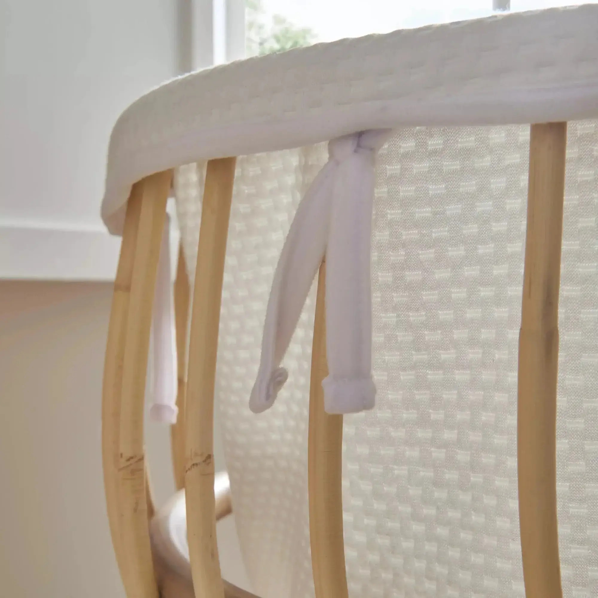 CuddleCo Aria Rattan Crib - Image 4