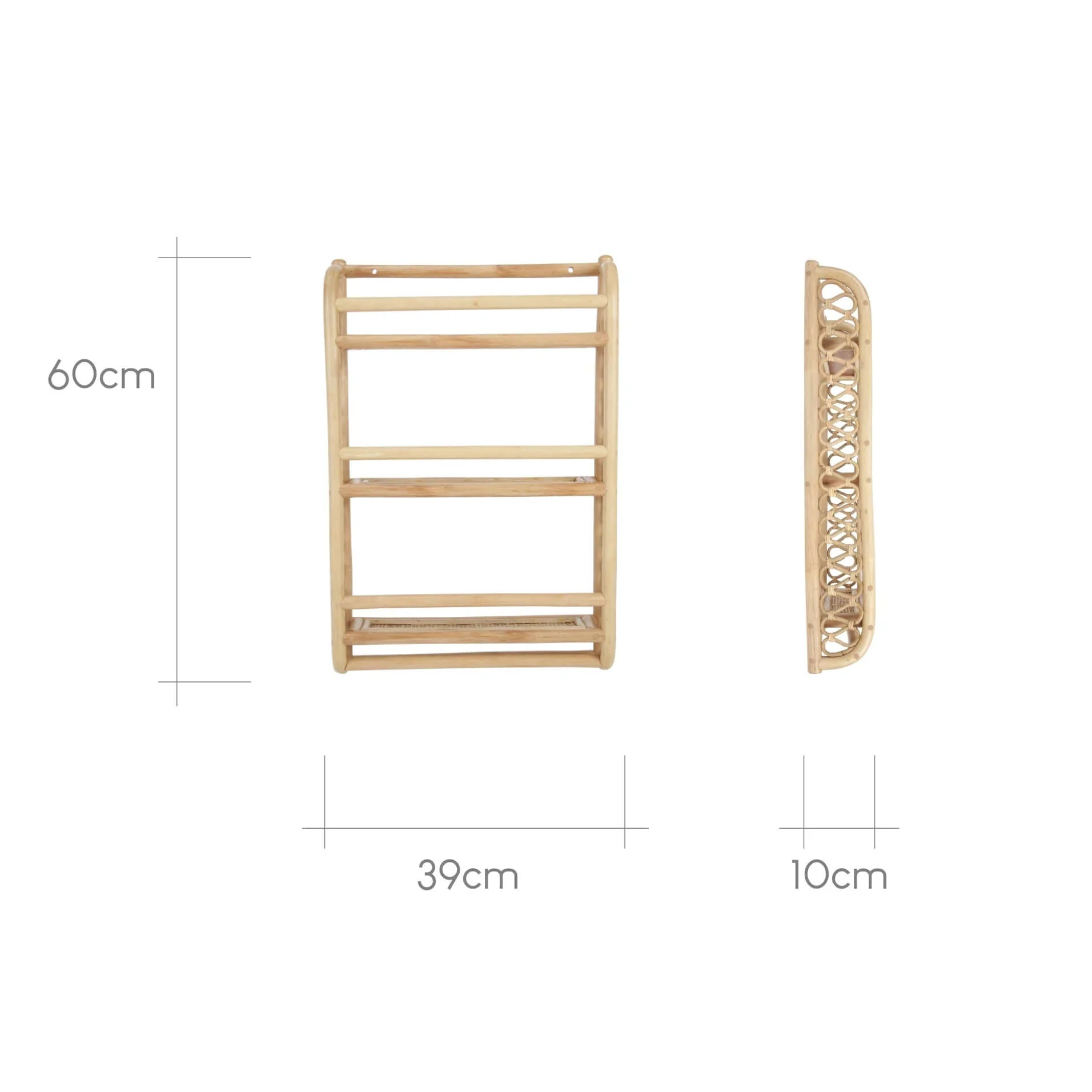 CuddleCo Aria Wave Bookshelf - Image 3