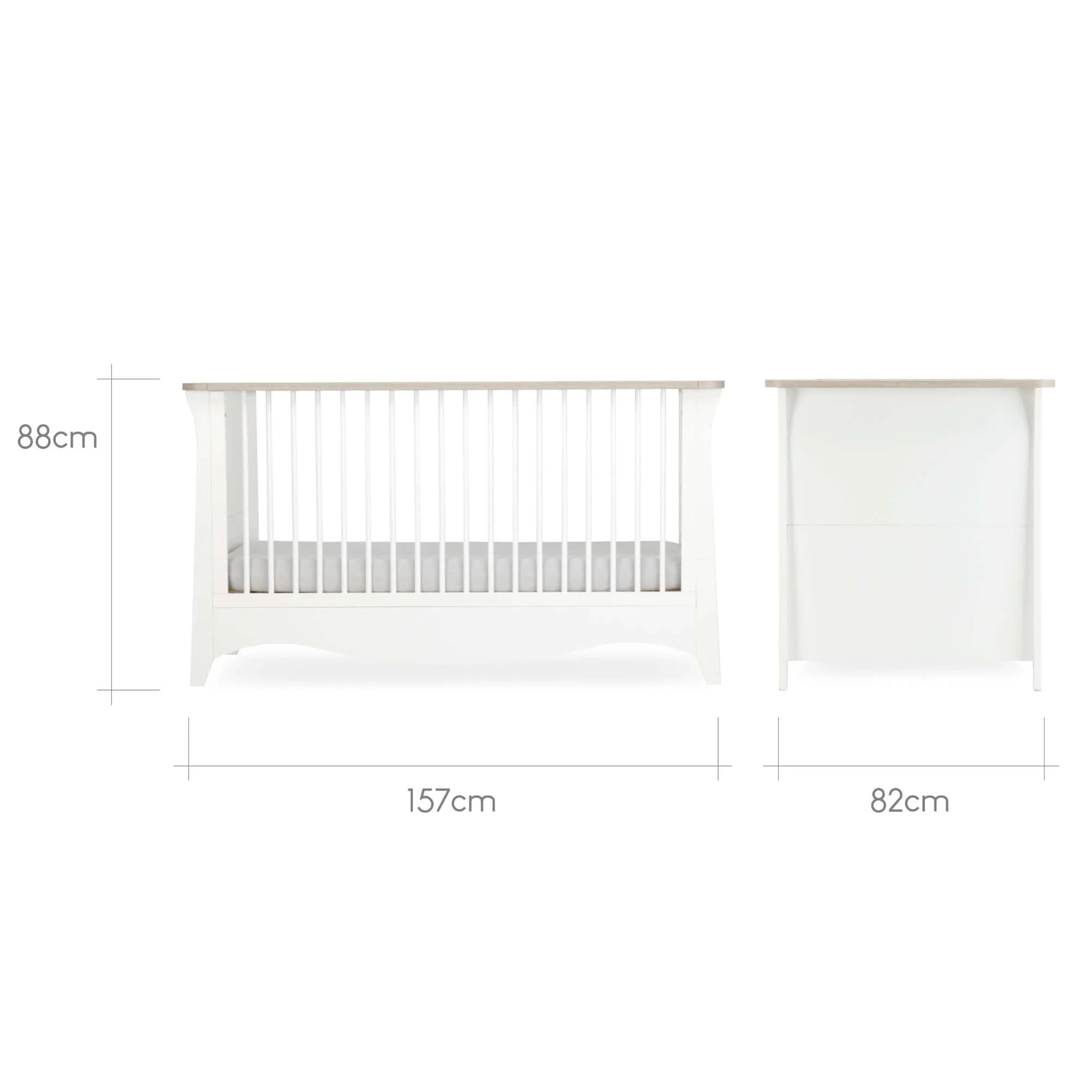 CuddleCo Clara 2 Piece Nursery Furniture Set - Image 15