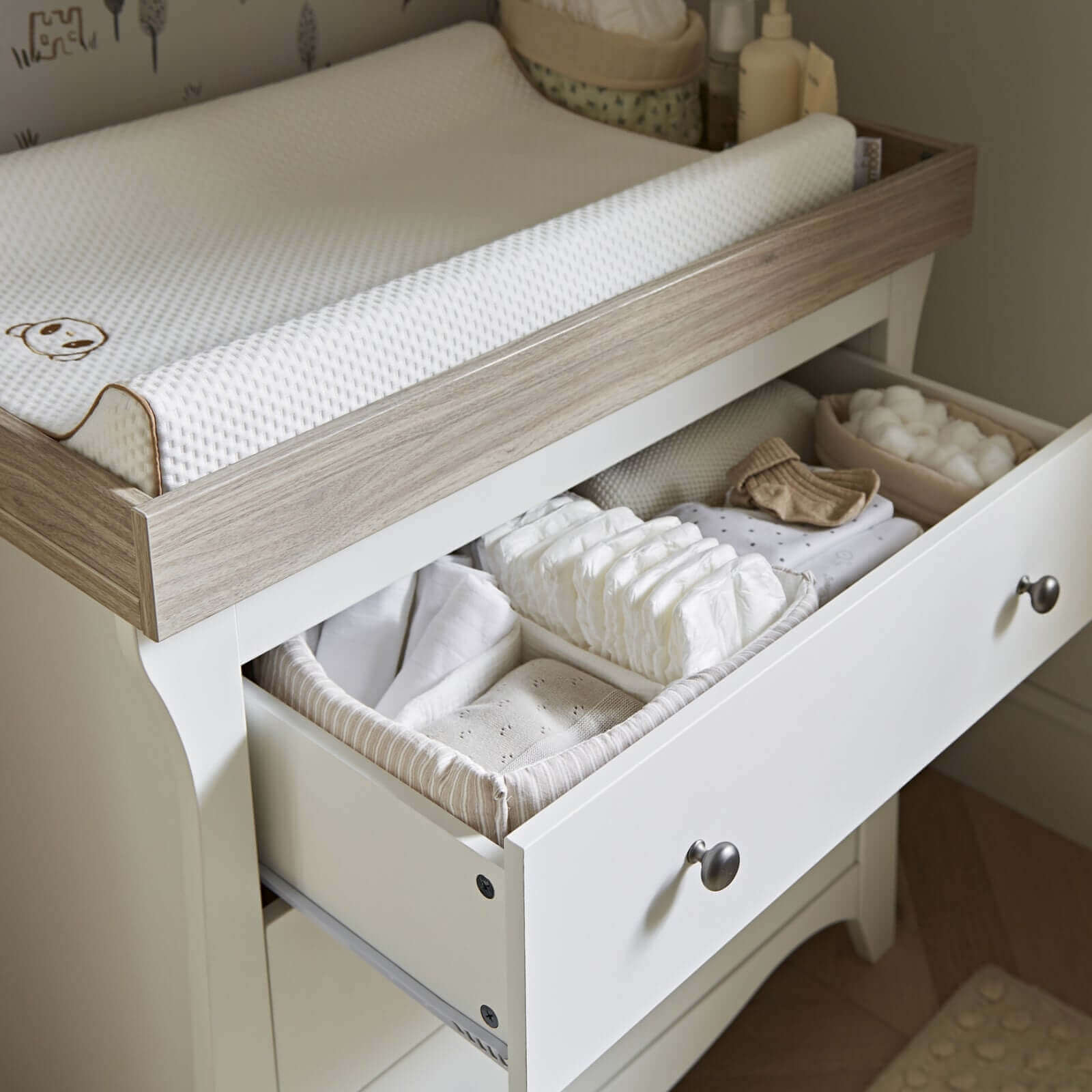 CuddleCo Clara 2 Piece Nursery Furniture Set - Image 17