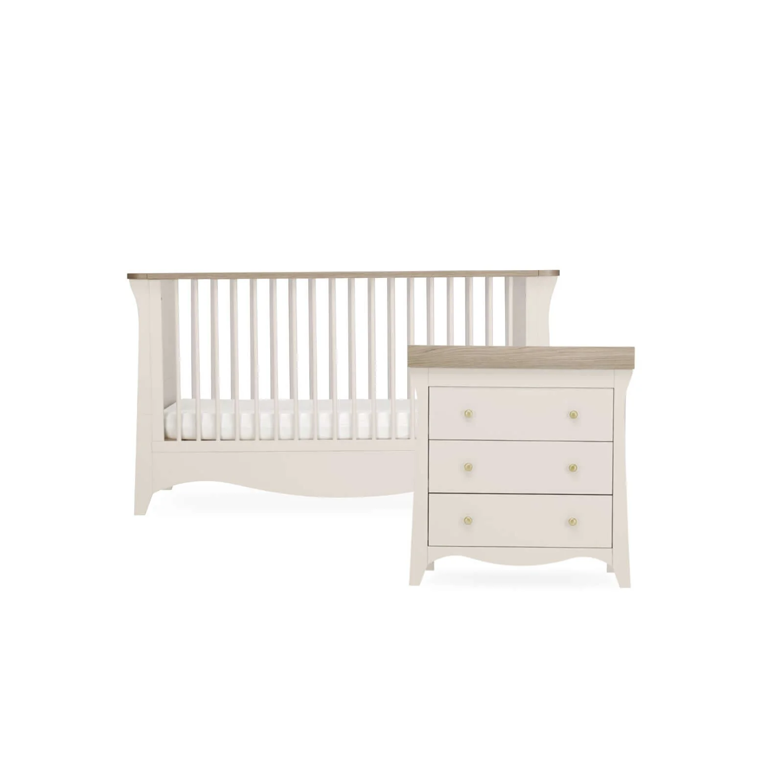 CuddleCo Clara 2 Piece Nursery Furniture Set - Image 2