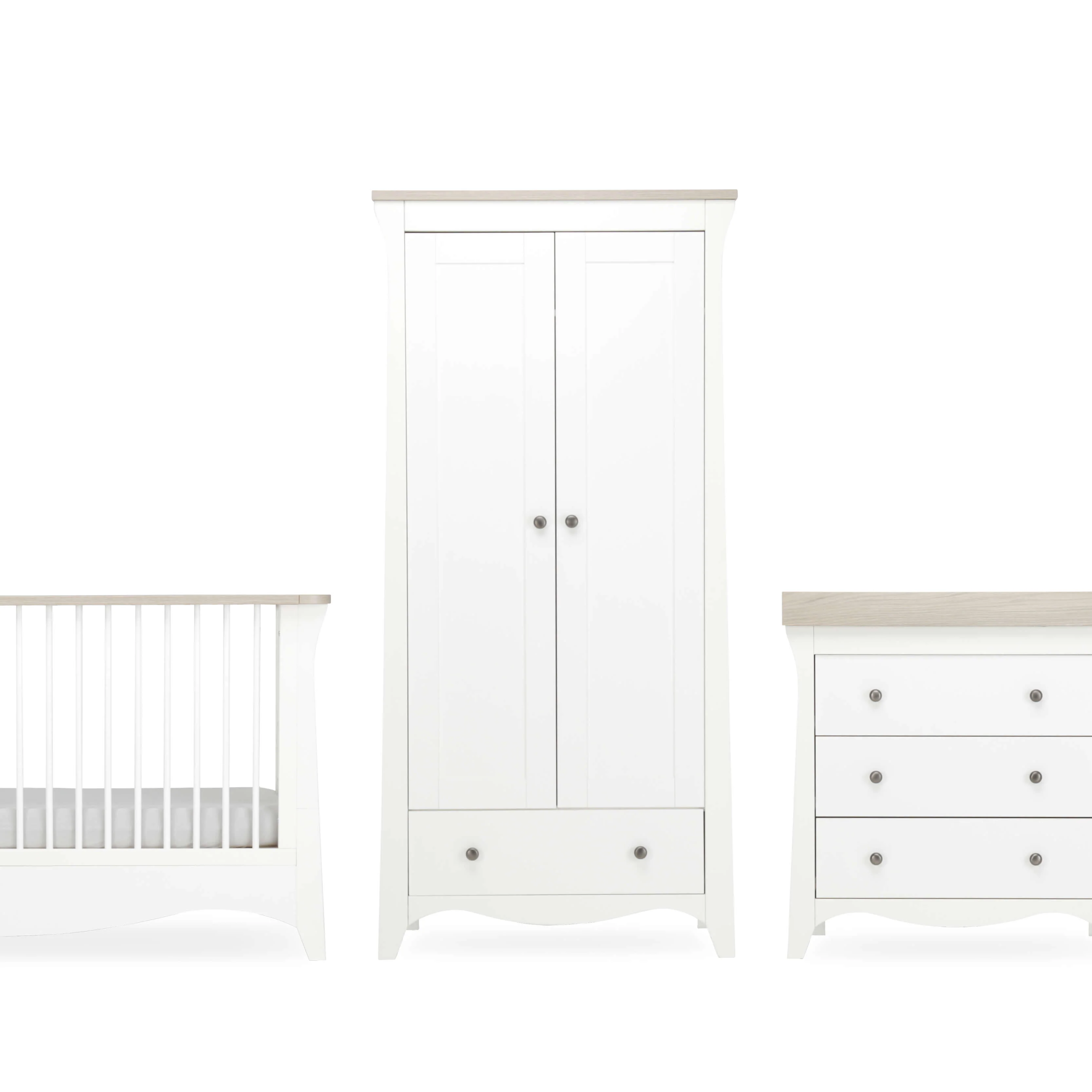 CuddleCo Clara 3 Piece Nursery Furniture Set - Image 15