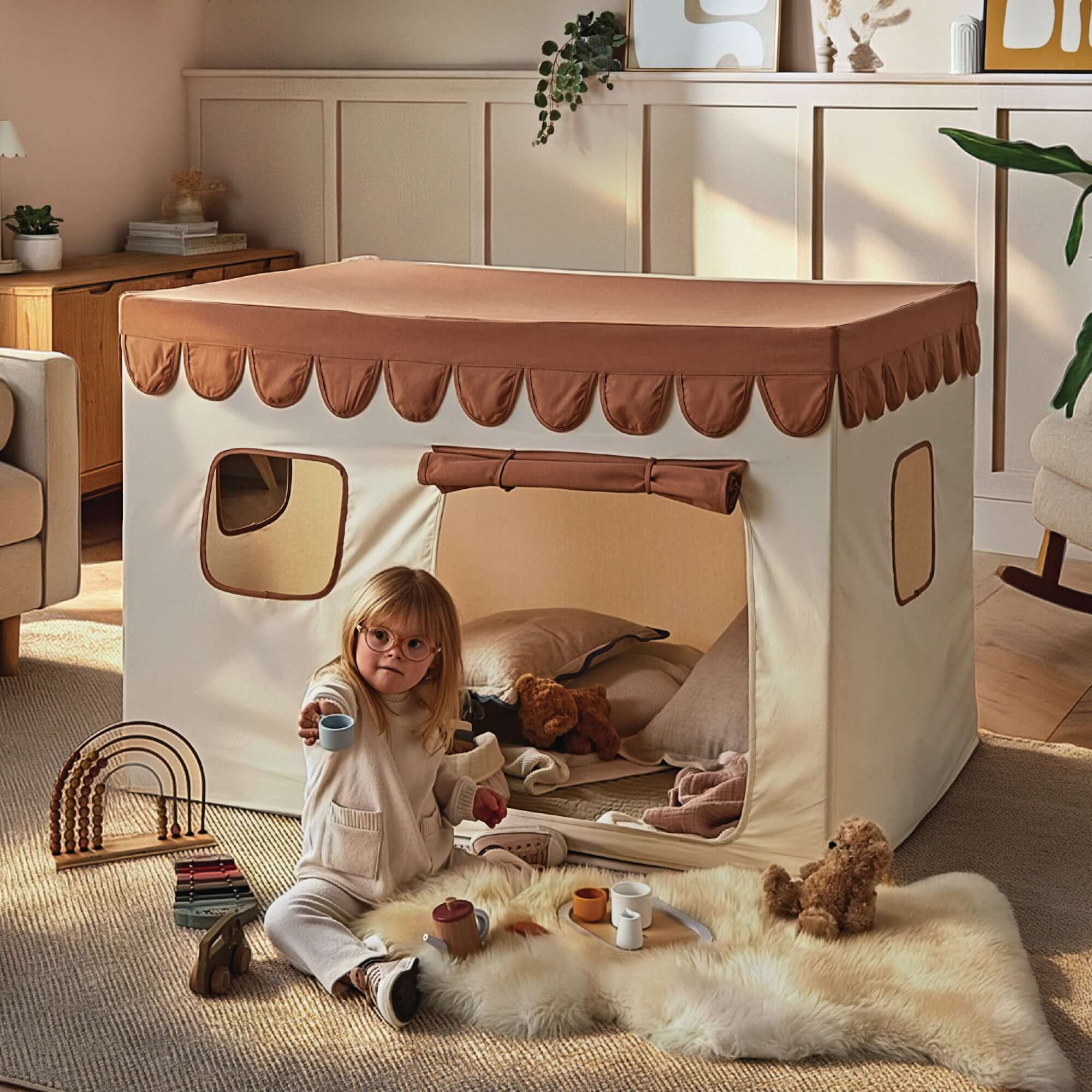 CuddleCo Play House With Bunting