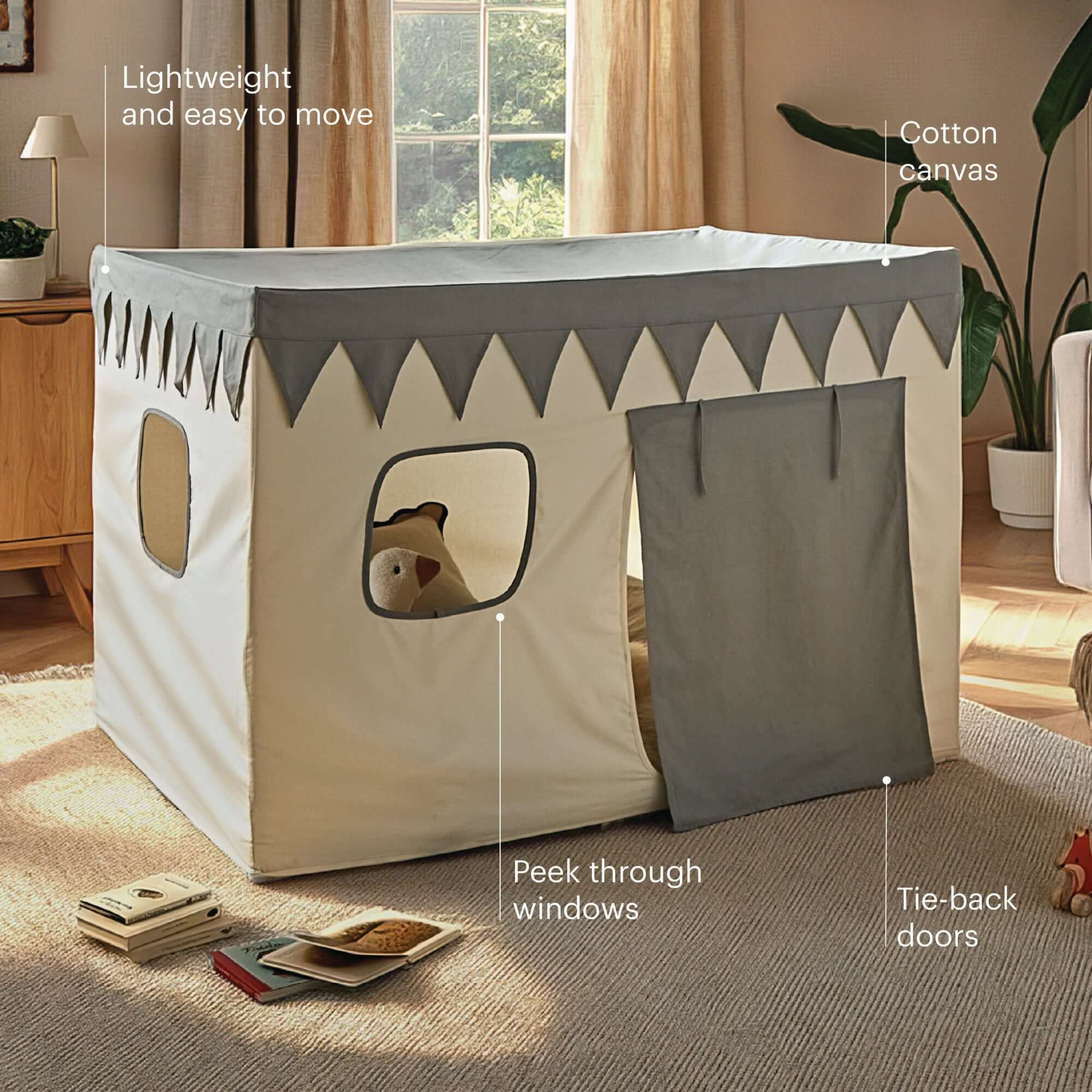 CuddleCo Play House With Bunting - Image 10