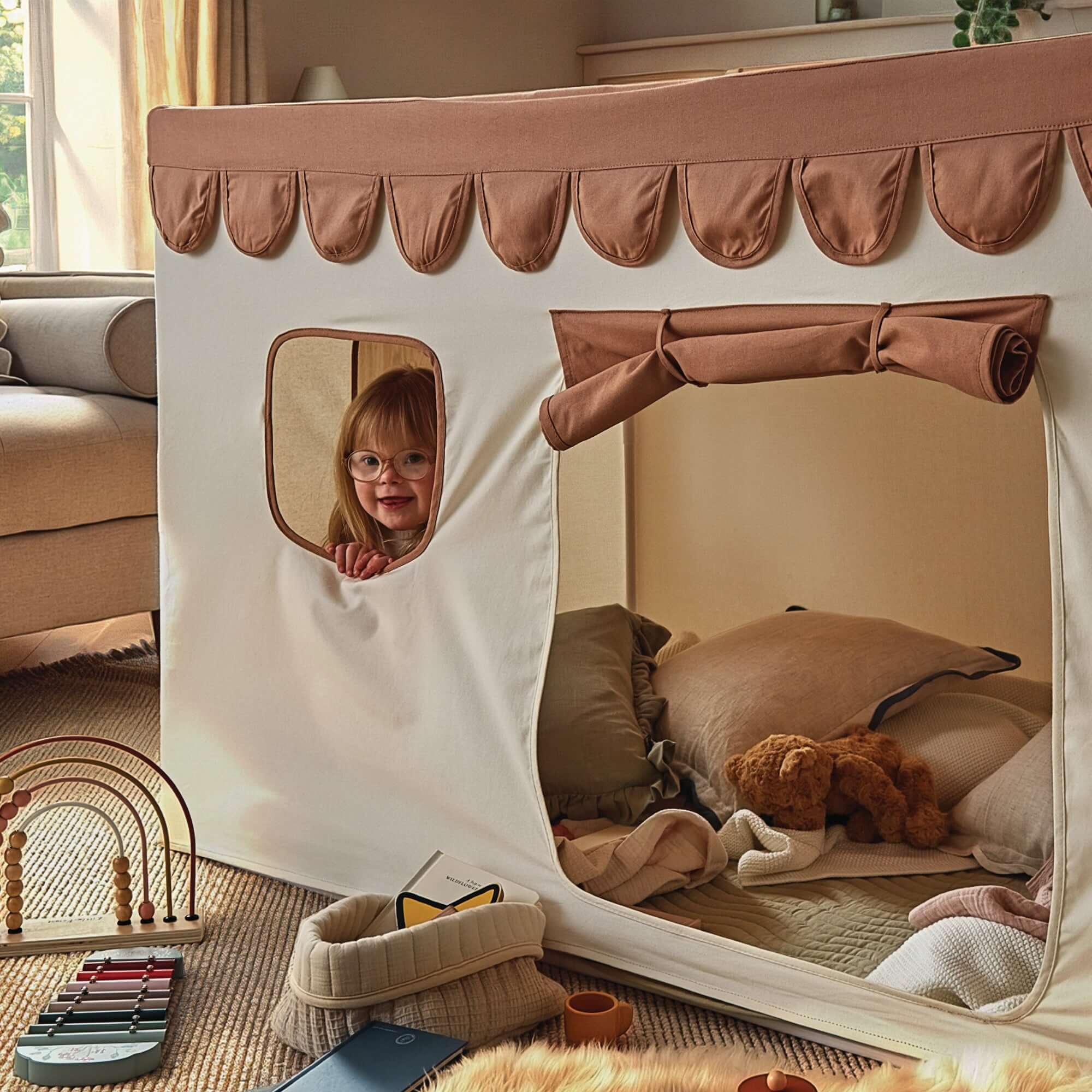 CuddleCo Play House With Bunting - Image 5