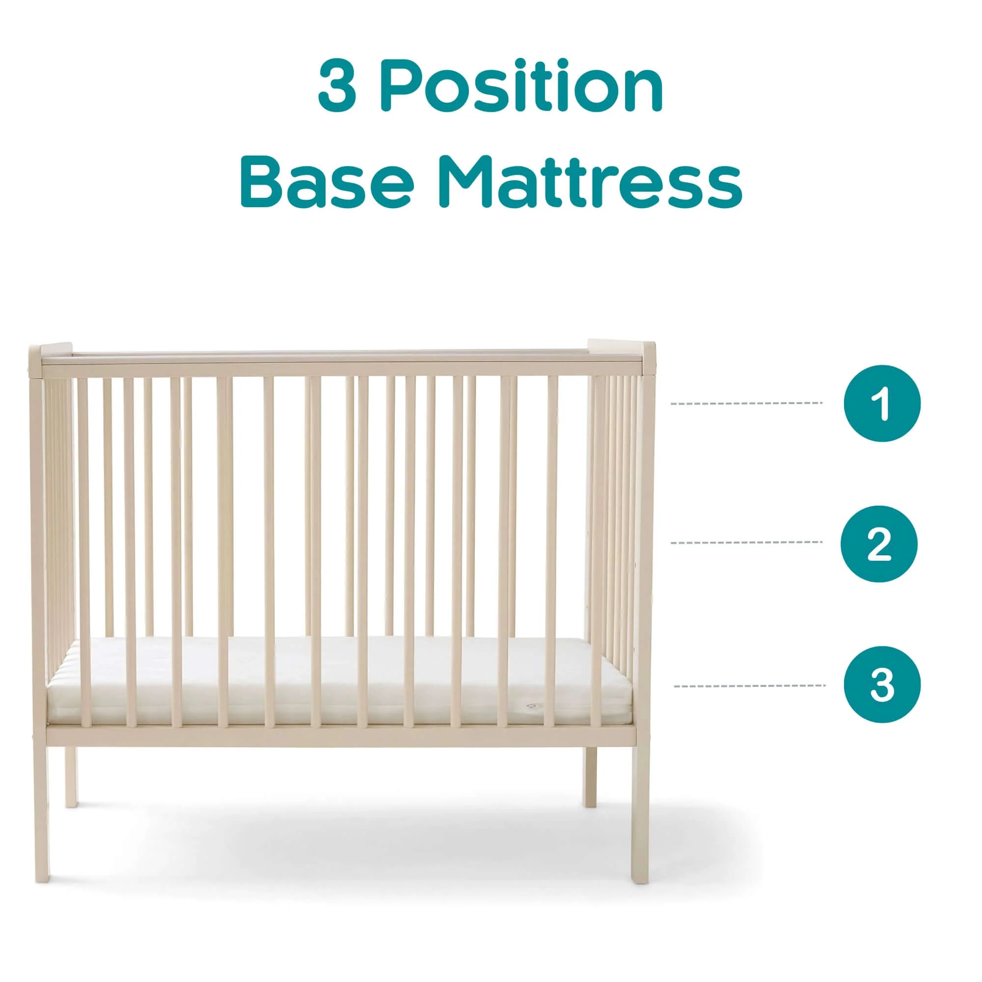 East Coast Space Saver Cot with Mattress Bundle - Image 2