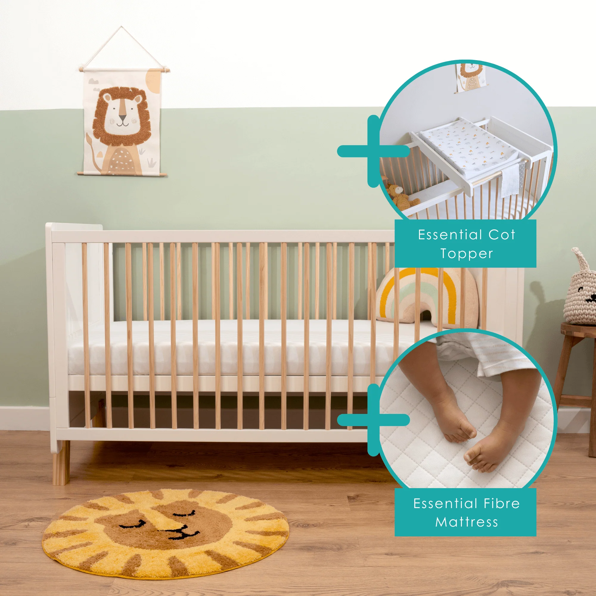 Essentials Cot Bed - Image 19