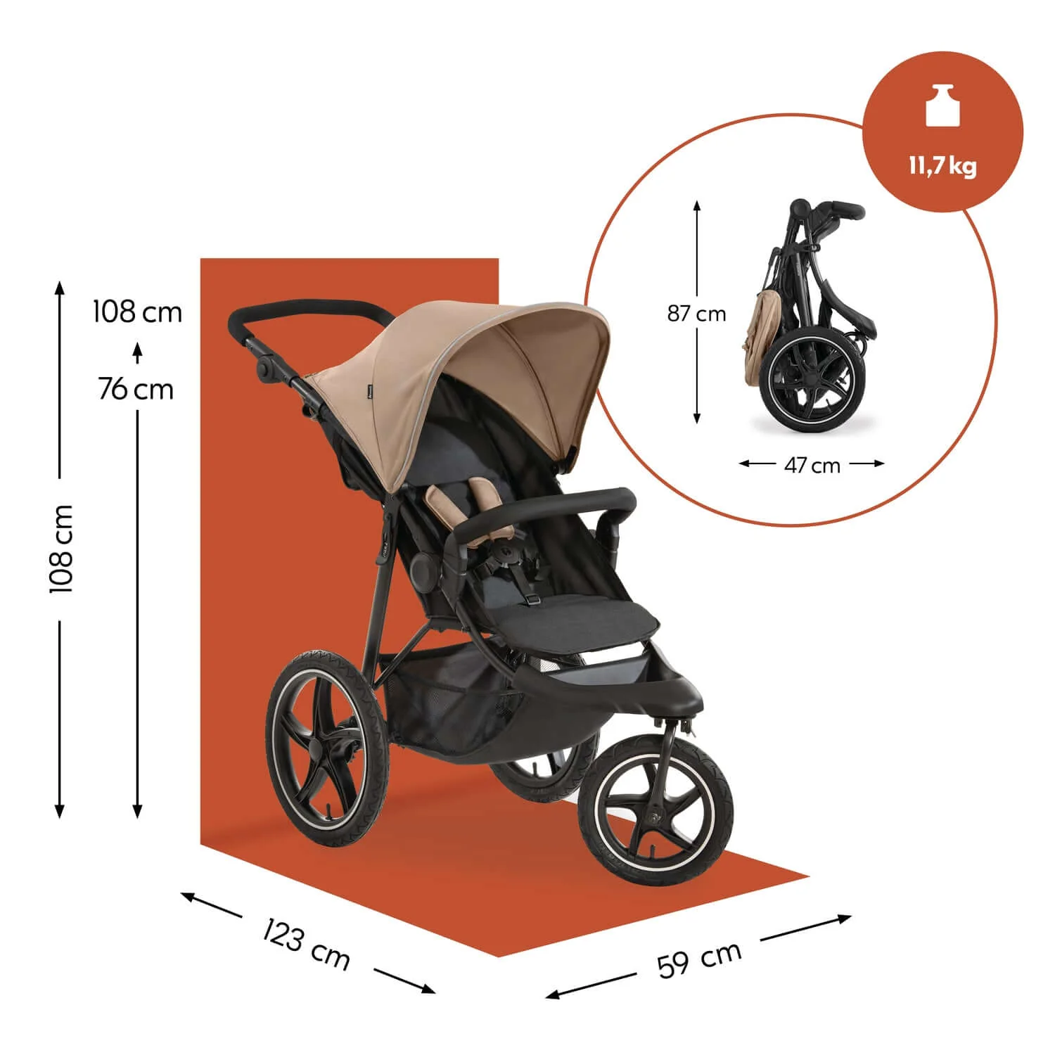 Hauck Runner 2 Pushchair - Image 24