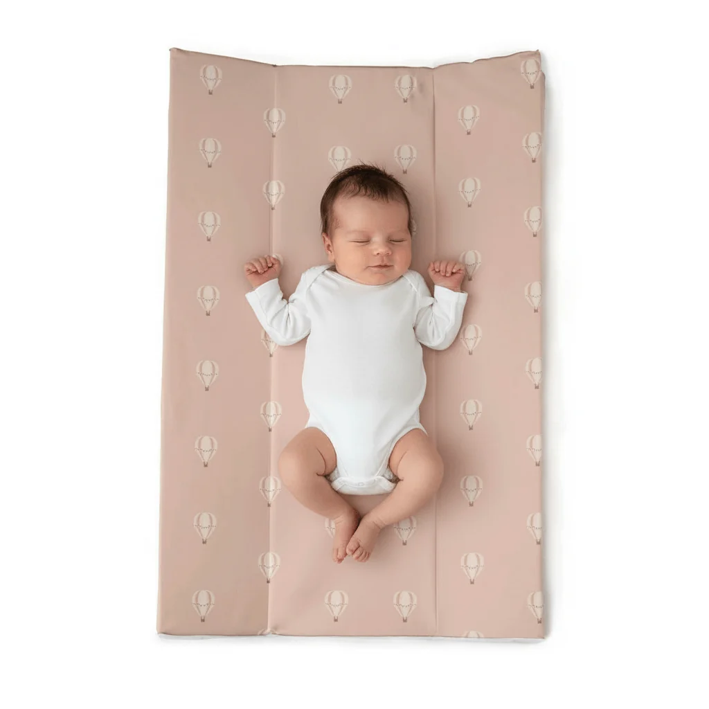 Hot Air Balloon Anti-Roll Wedge Baby Changing Mat - Image 2