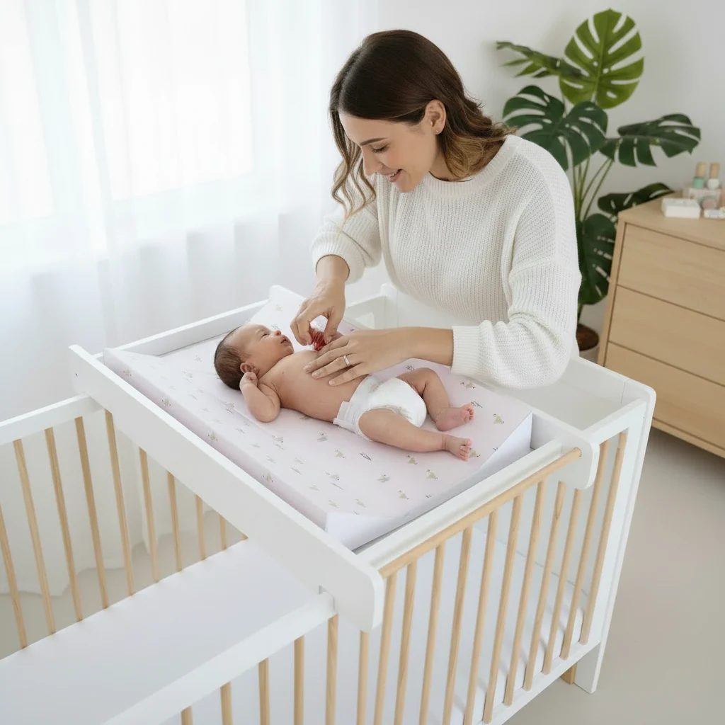 Little Duckling Anti-Roll Wedge Baby Changing Mat - Image 8