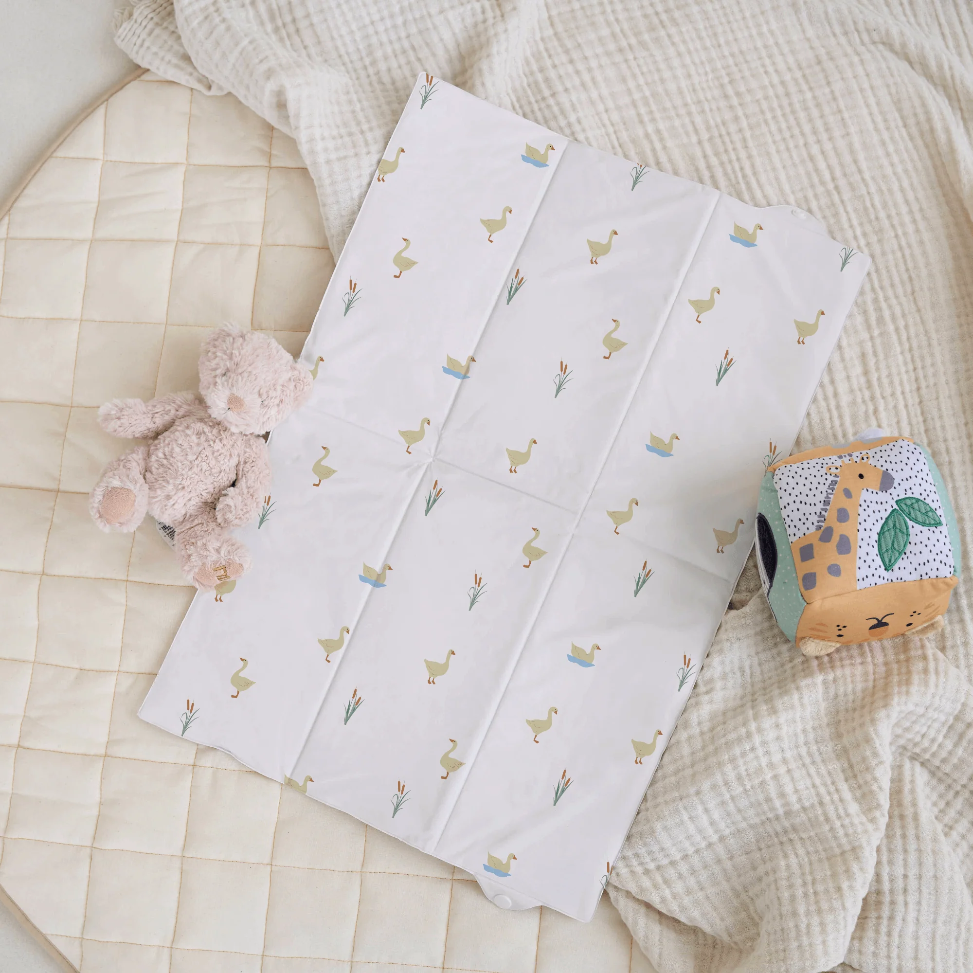 Little Duckling Foldable Travel Changing Mat - Image 2
