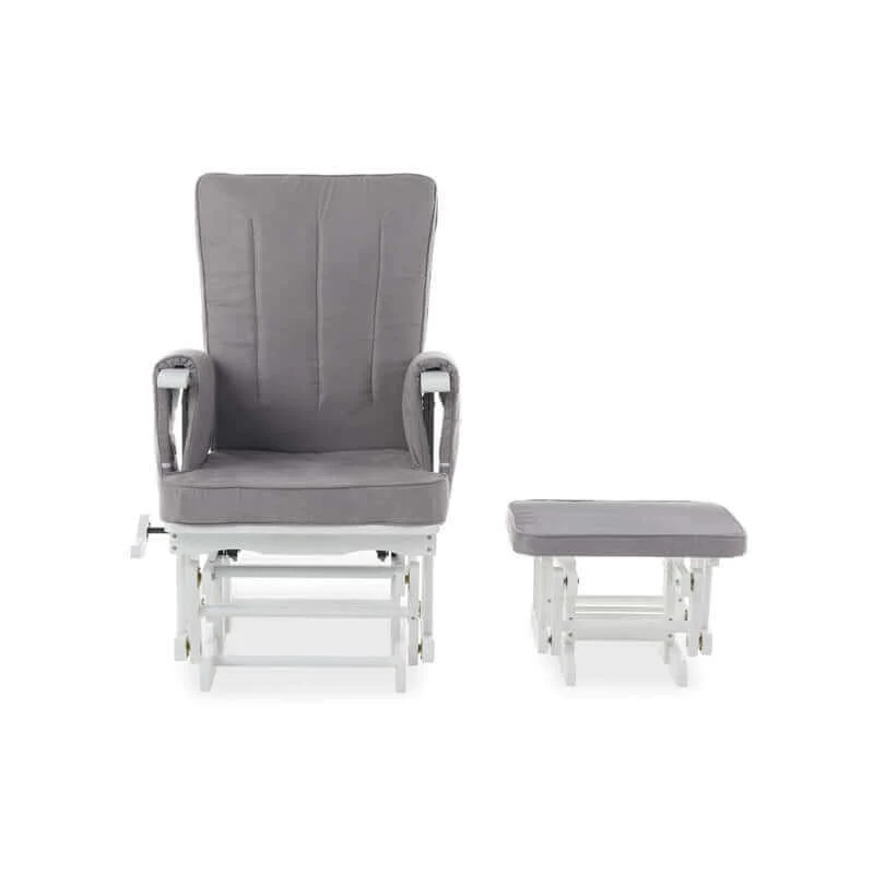 Obaby Deluxe Reclining Glider Chair and Stool - Image 5