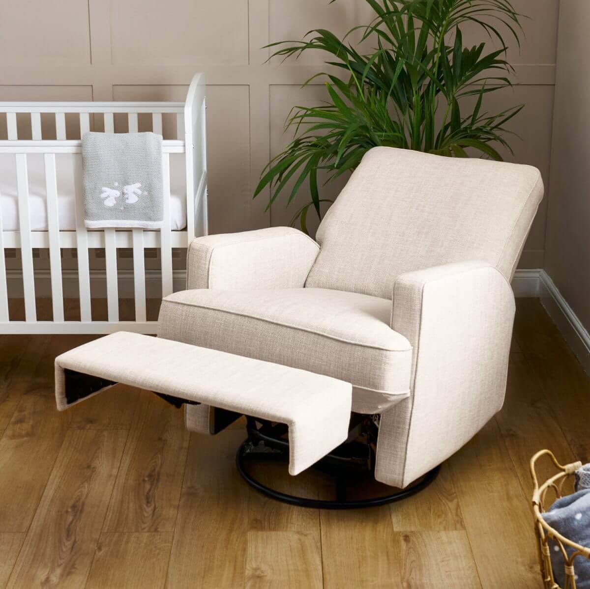 Obaby Madison Swivel Glider Recliner Chair - Image 8