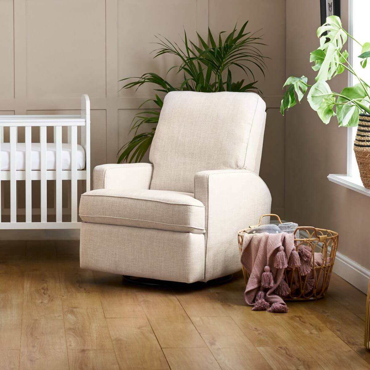 Obaby Madison Swivel Glider Recliner Chair - Image 9