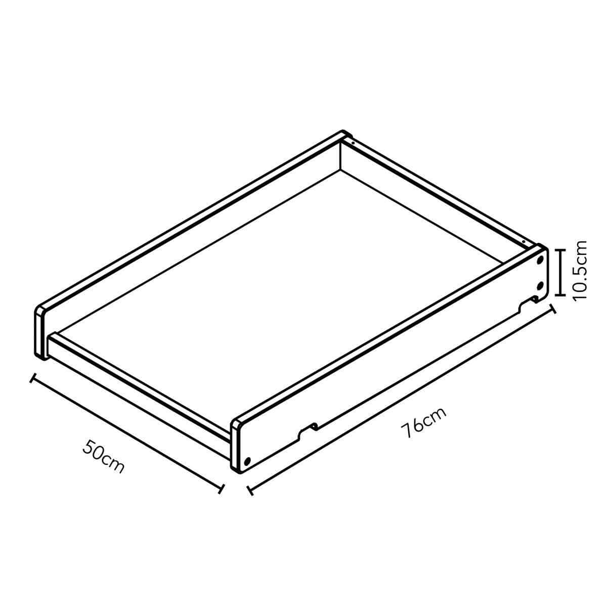 Obaby Stamford Space Saver Cot & Cot Top Changer - Image 5