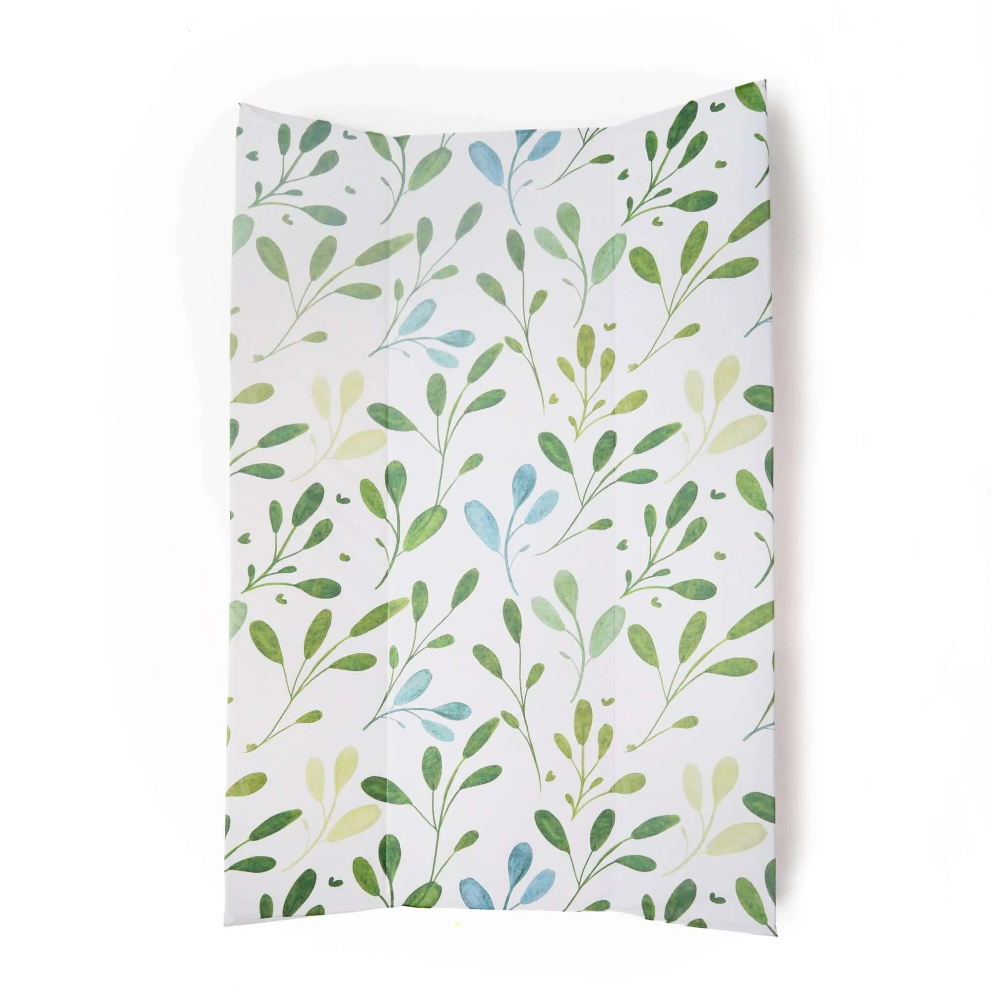 Olive Print Anti-Roll Wedge Baby Changing Mat - Image 4
