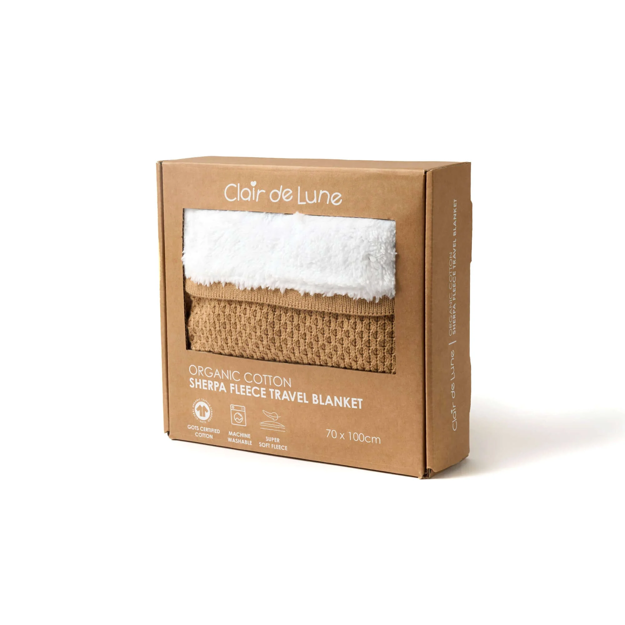 Organic Knit Sherpa Blanket - Image 5