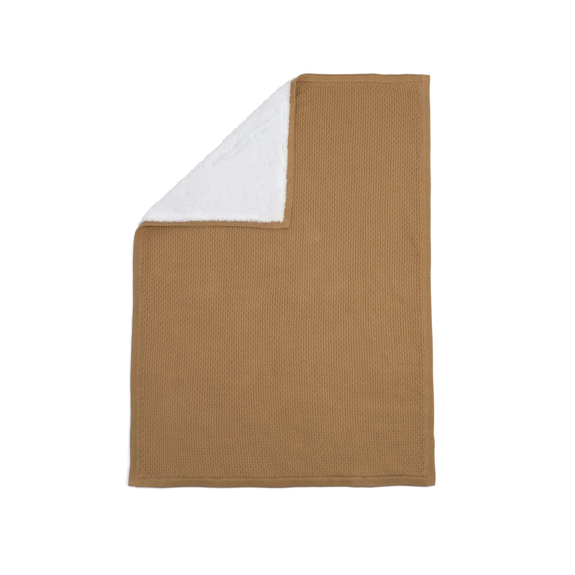 Organic Knit Sherpa Blanket - Image 8