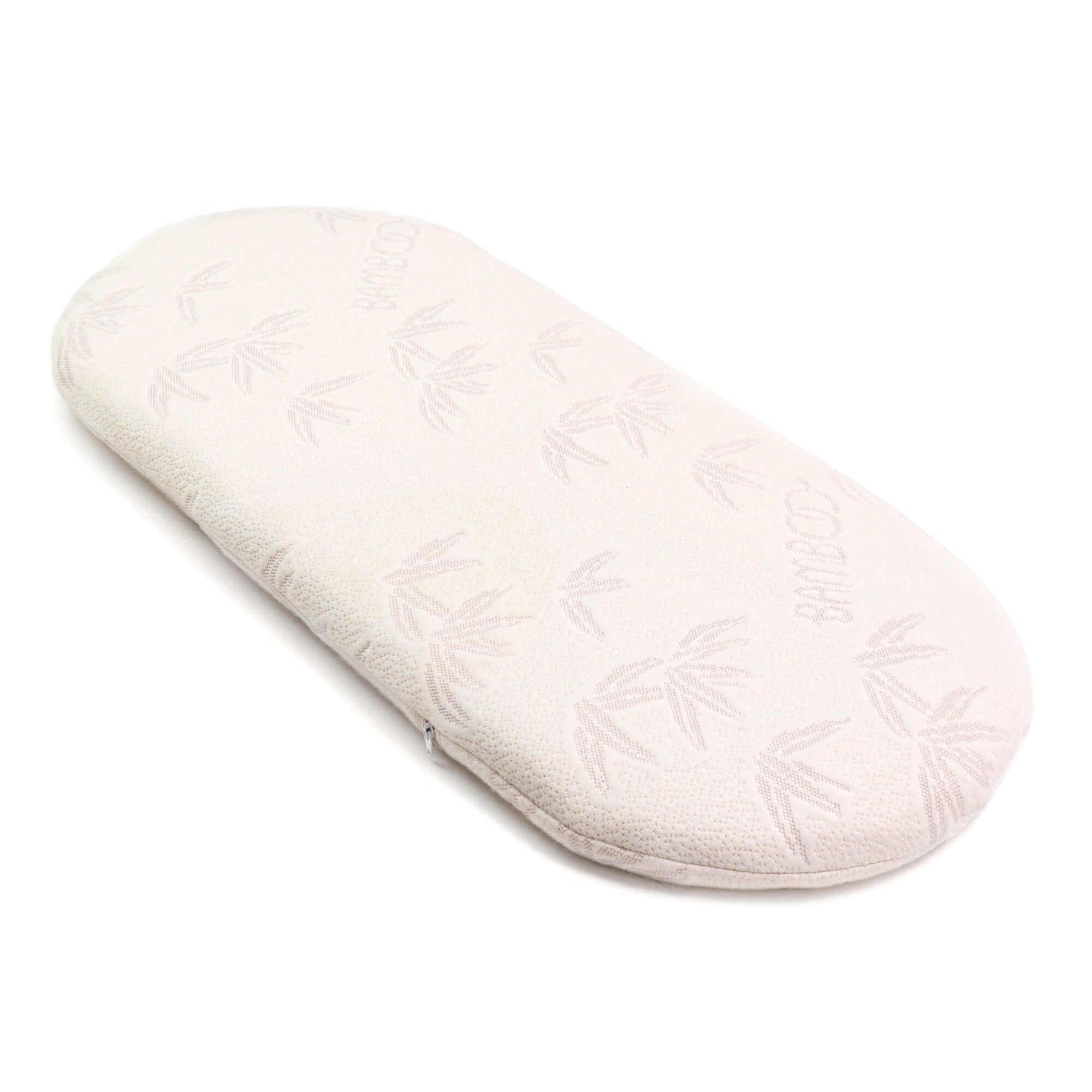 Organic Knitted Palm Moses Basket With Stand and Bedding Bundle - Image 14