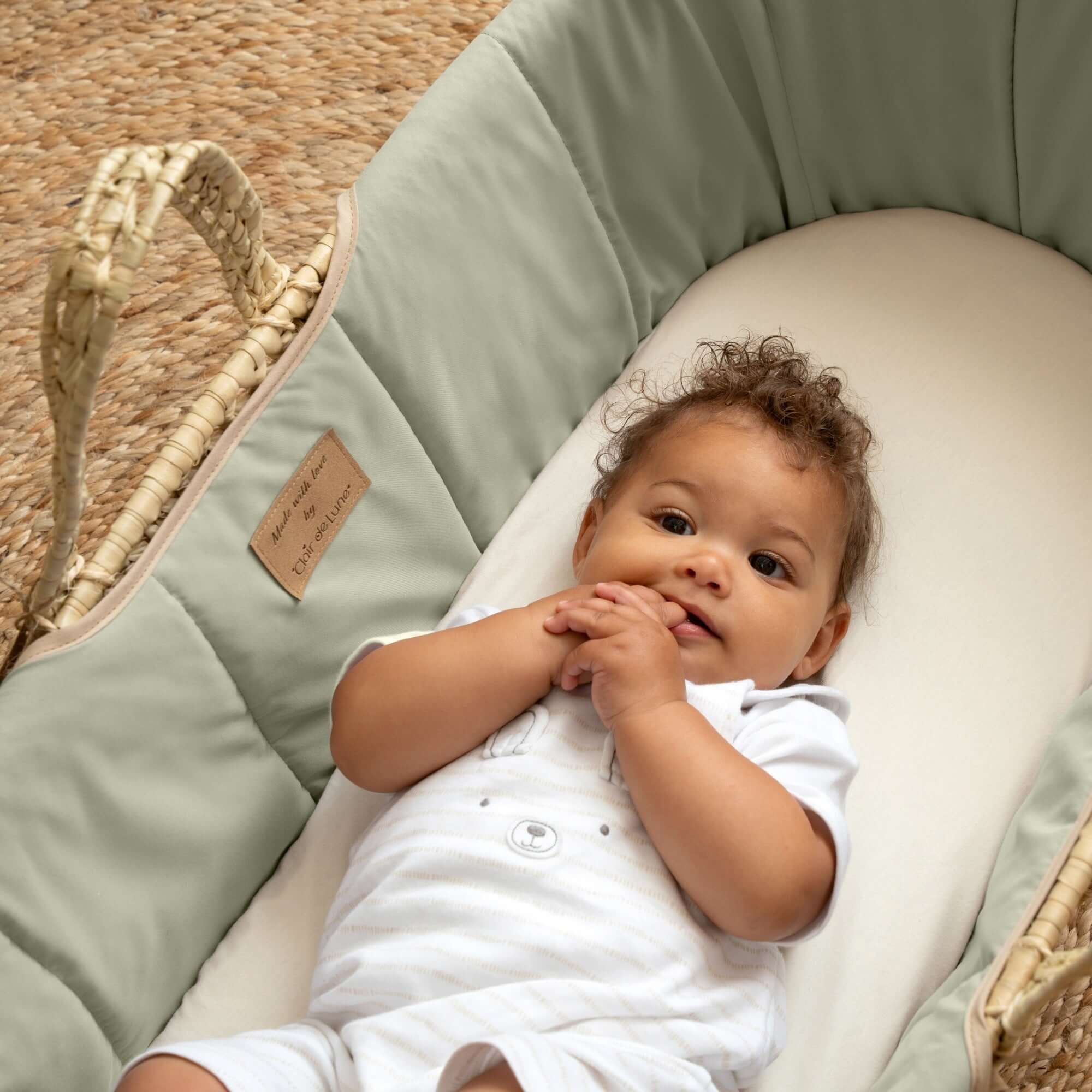 Organic Palm Moses Basket - Image 11
