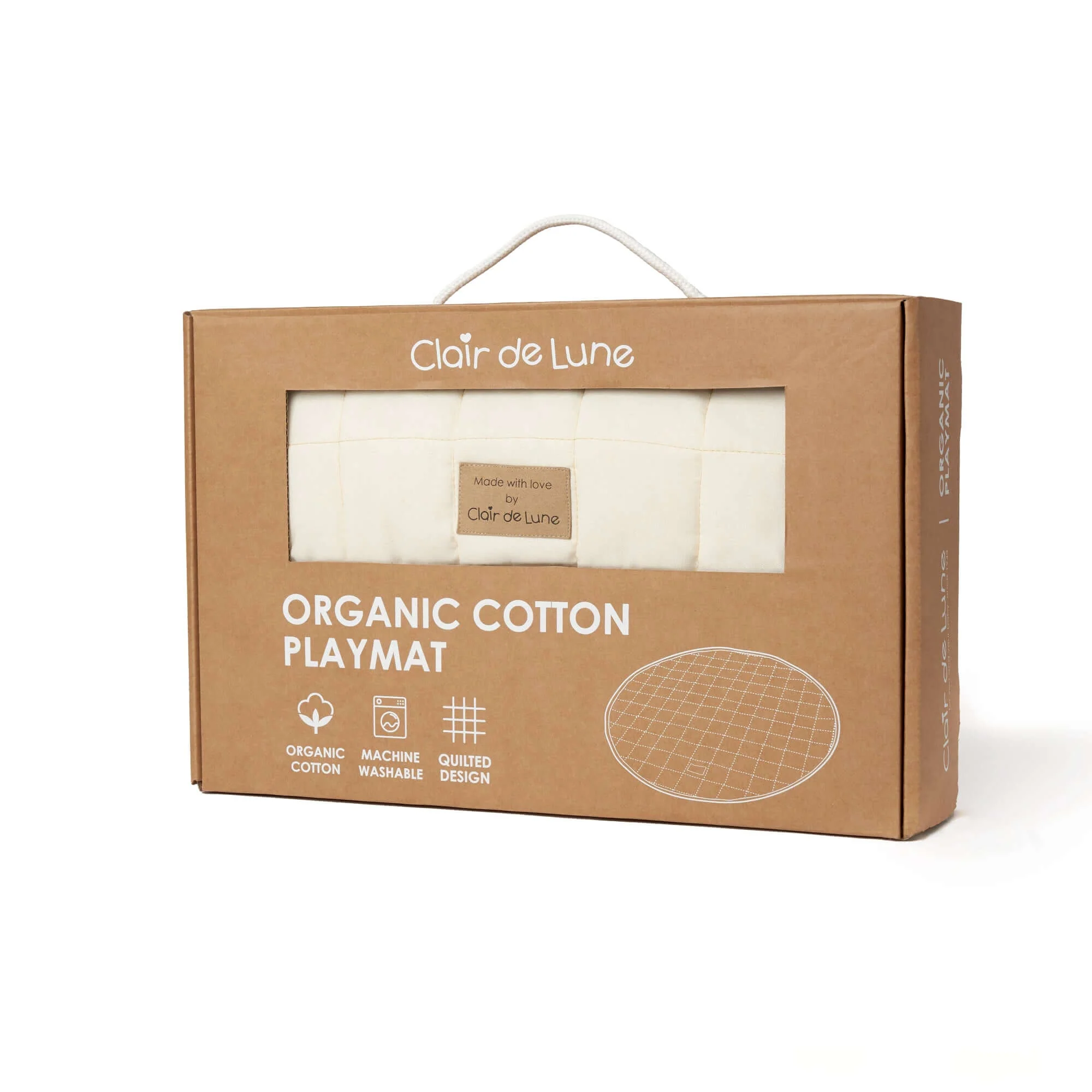 Organic Play Mat & Wooden Play Gym Set - Image 4