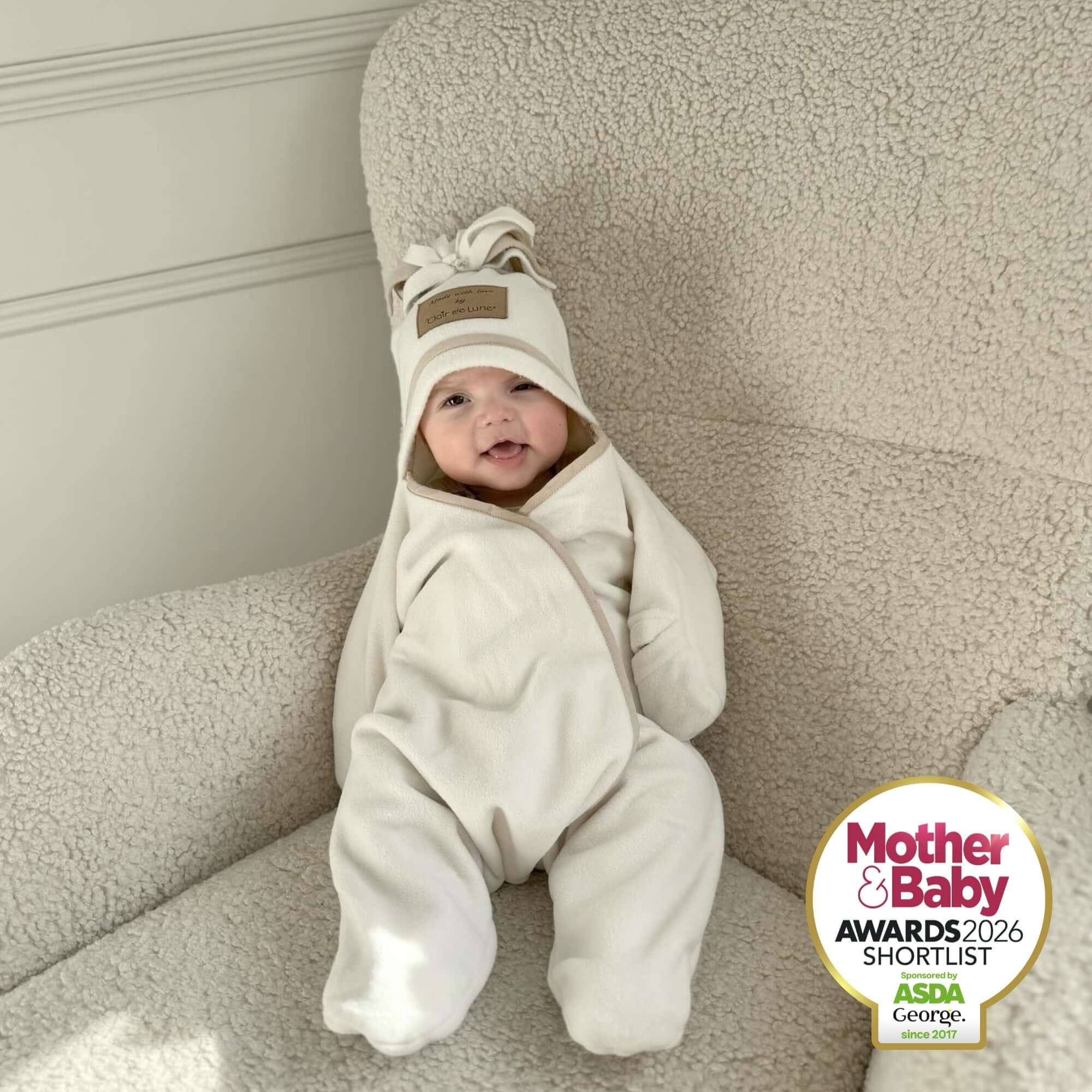 Star Fleece Baby Wrap Blanket - Image 10