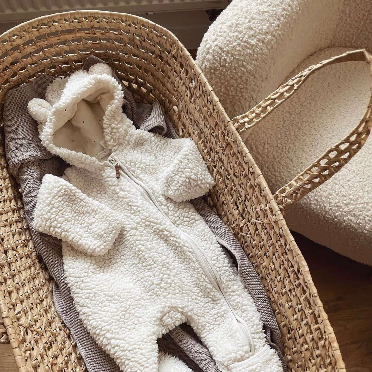 Palm Moses Basket Undressed - Image 5