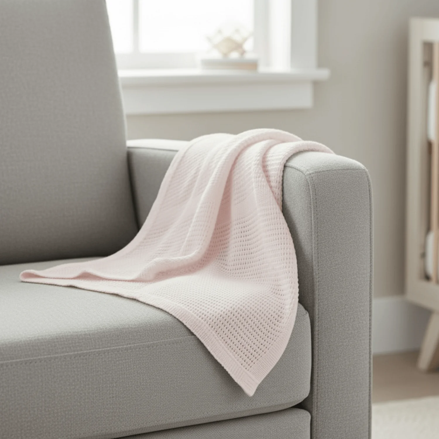 Soft Cotton Cellular Shawl - Image 12