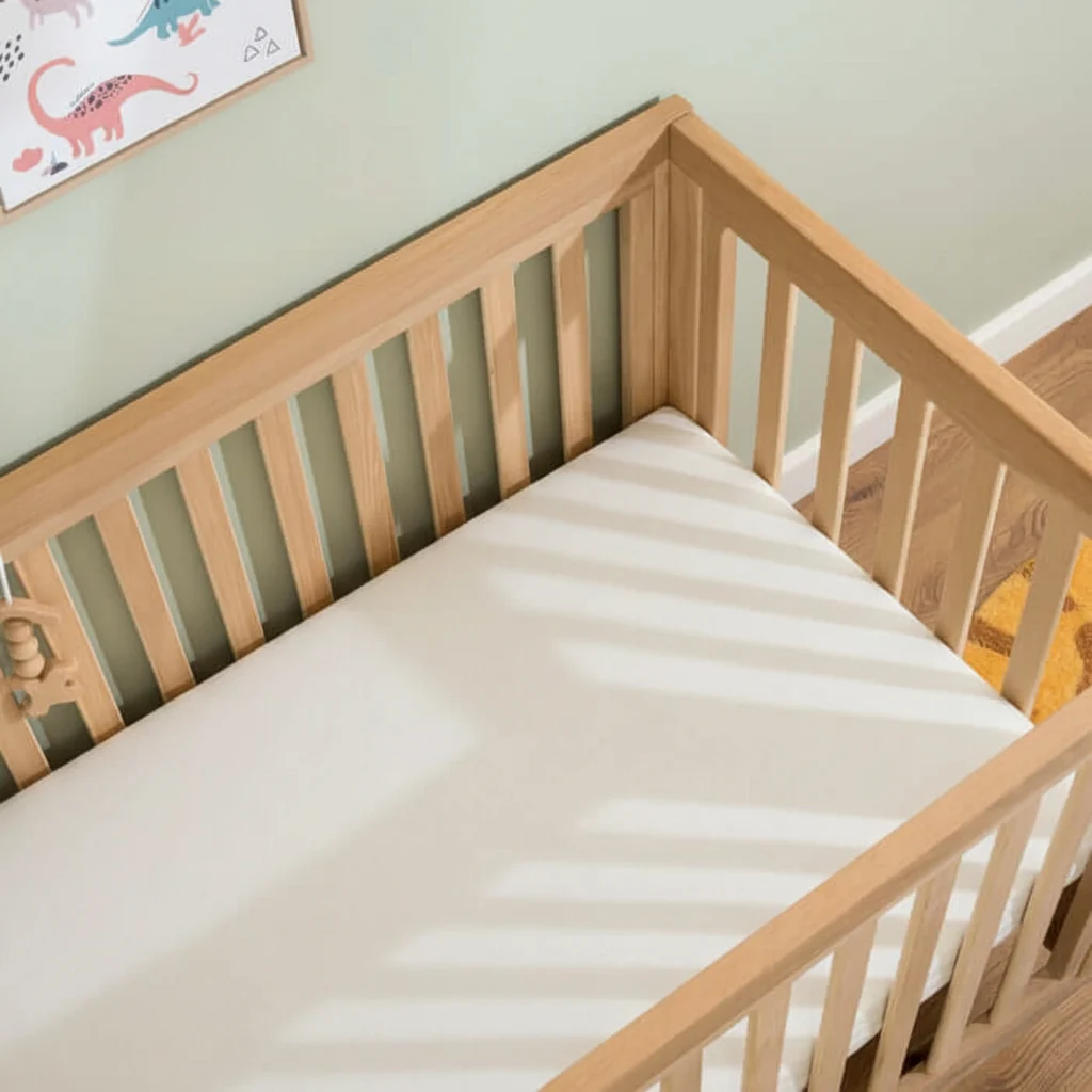 Solid Oak Cot Bed - Image 16