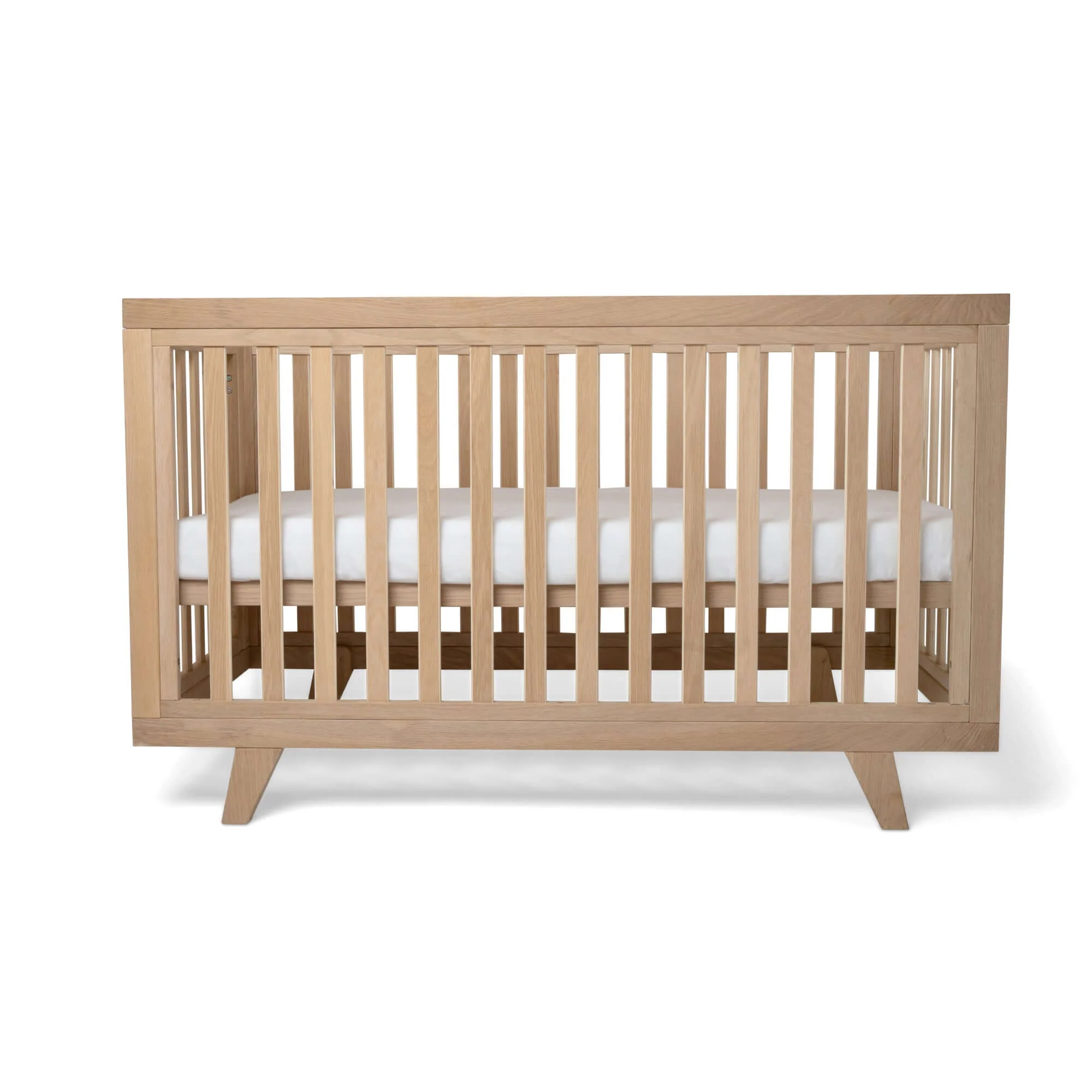 Solid Oak Cot Bed - Image 6