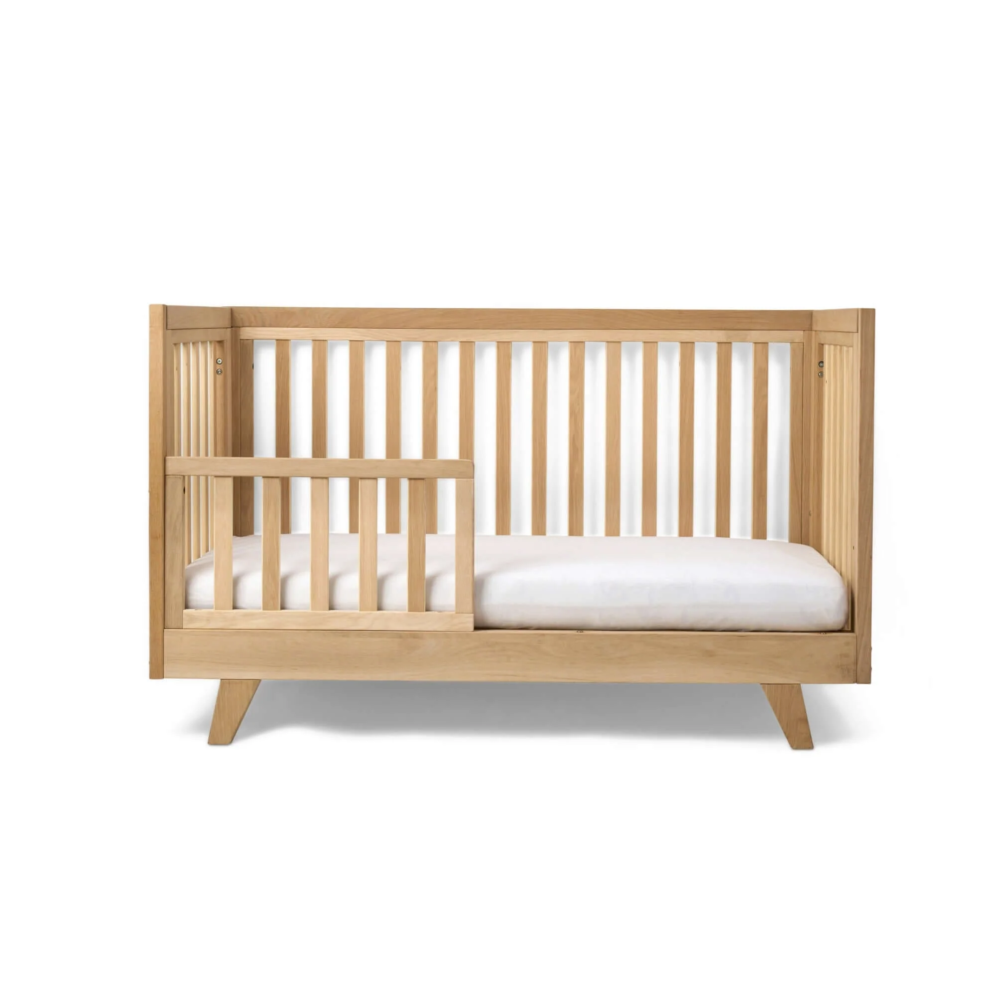 Solid Oak Cot Bed - Image 7