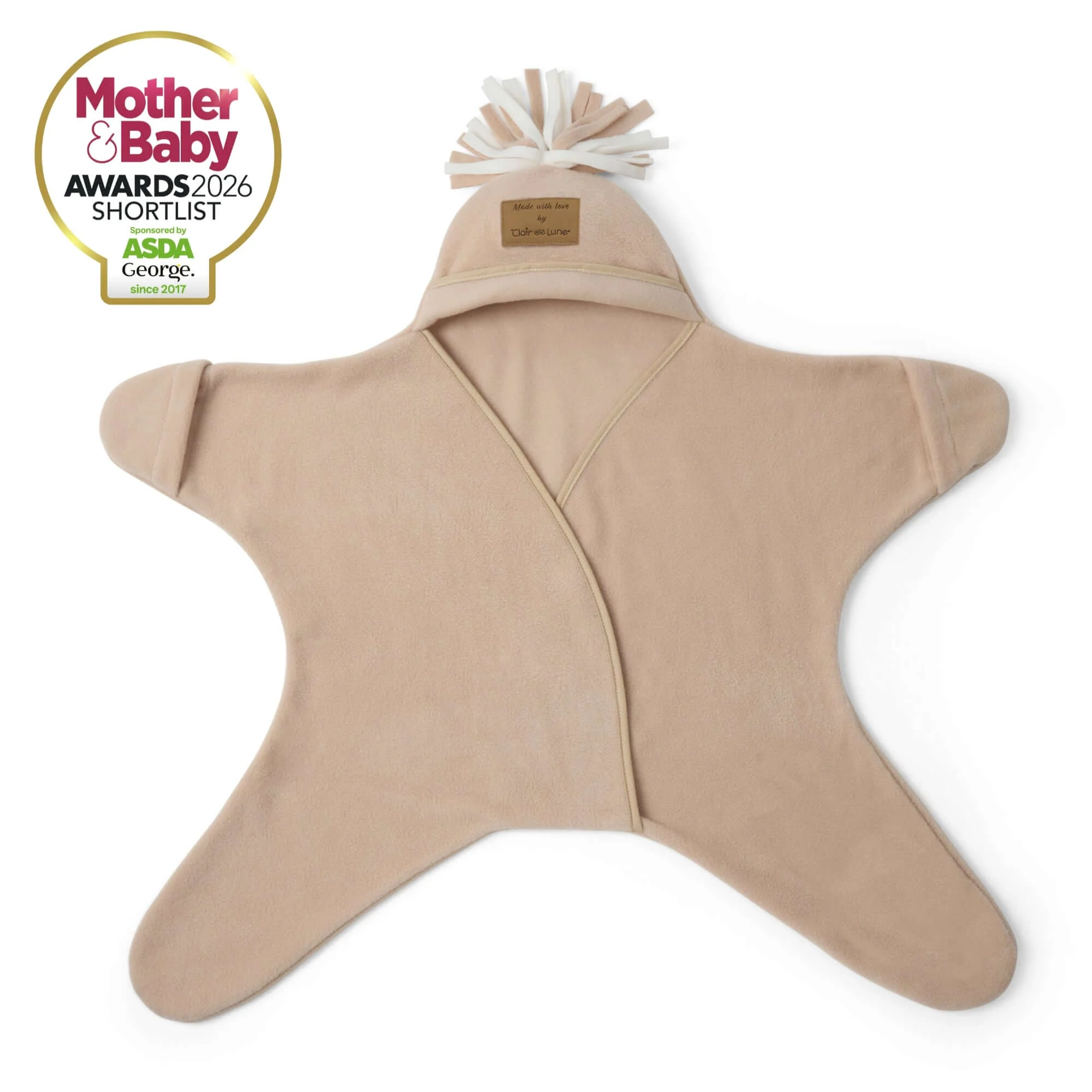 Star Fleece Baby Wrap Blanket - Image 12