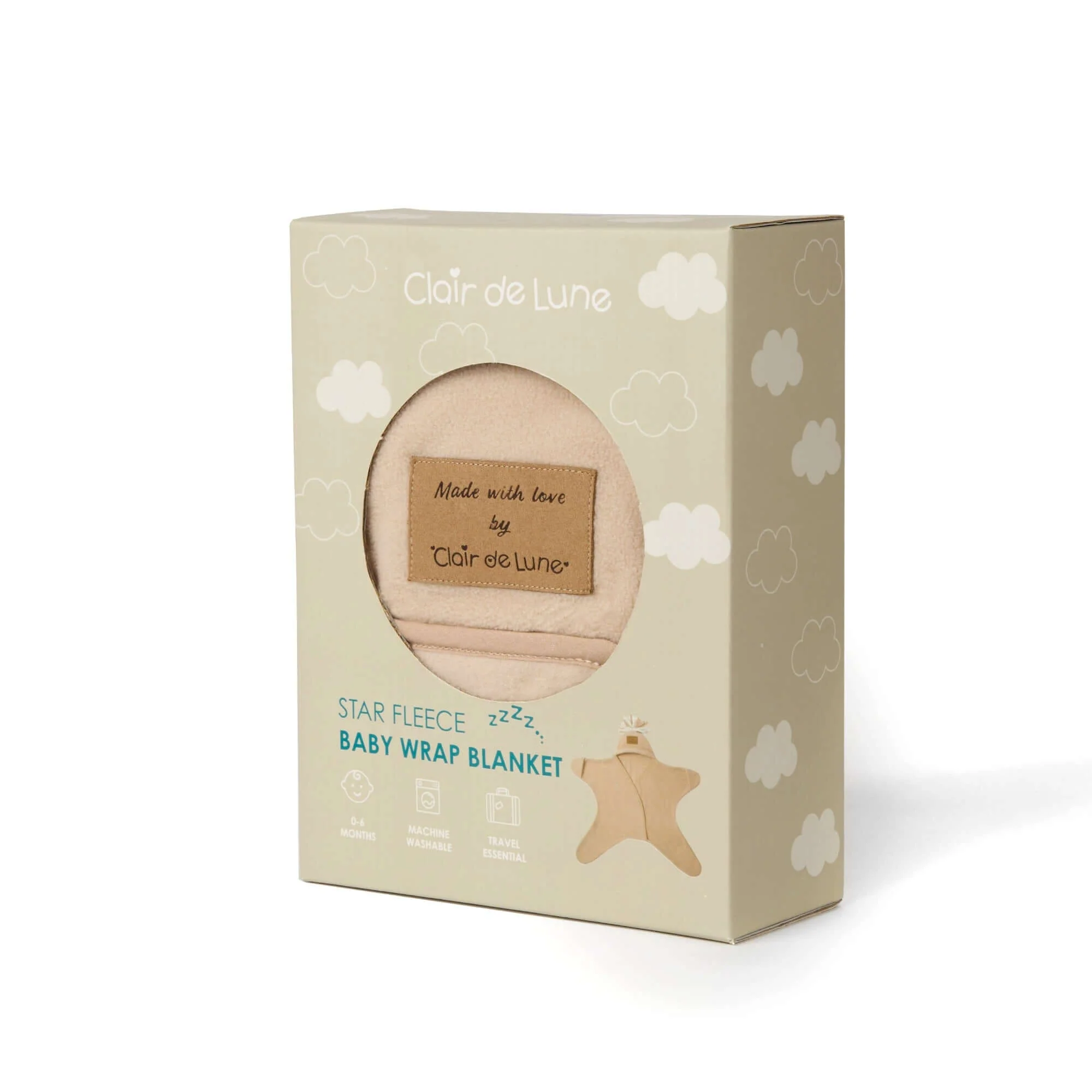 Star Fleece Baby Wrap Blanket - Image 18