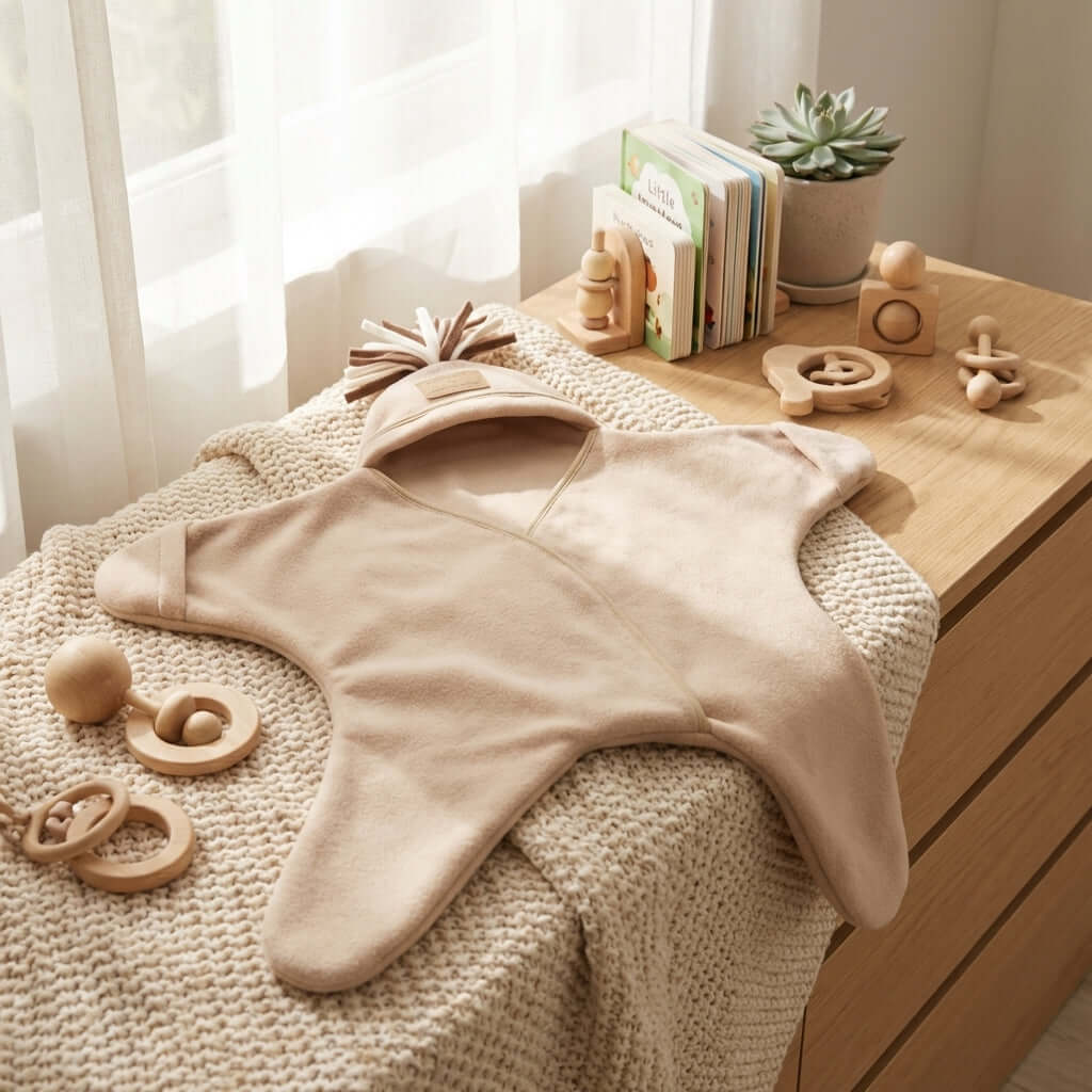 Star Fleece Baby Wrap Blanket - Image 19