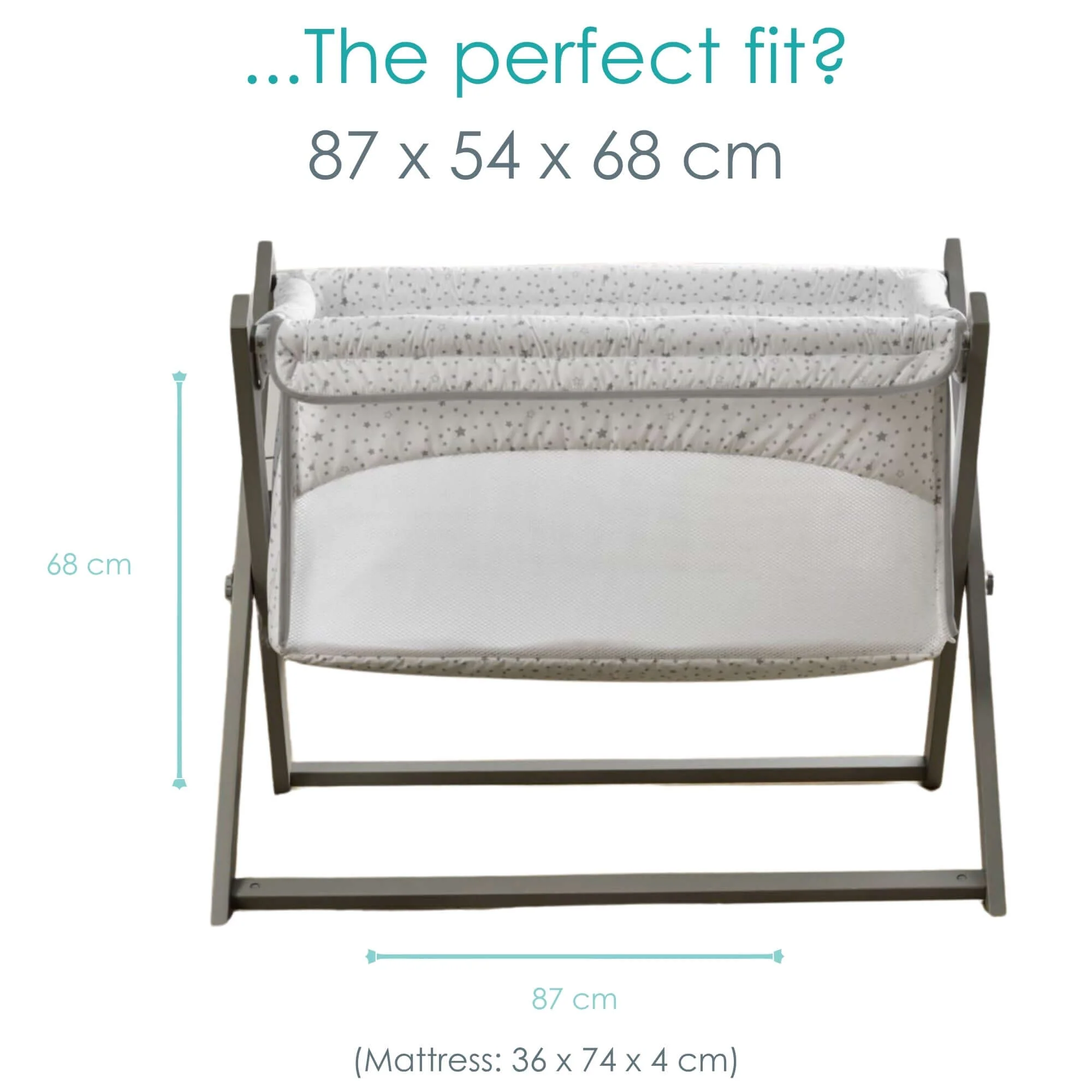 Stars & Stripes Folding Crib - Image 4