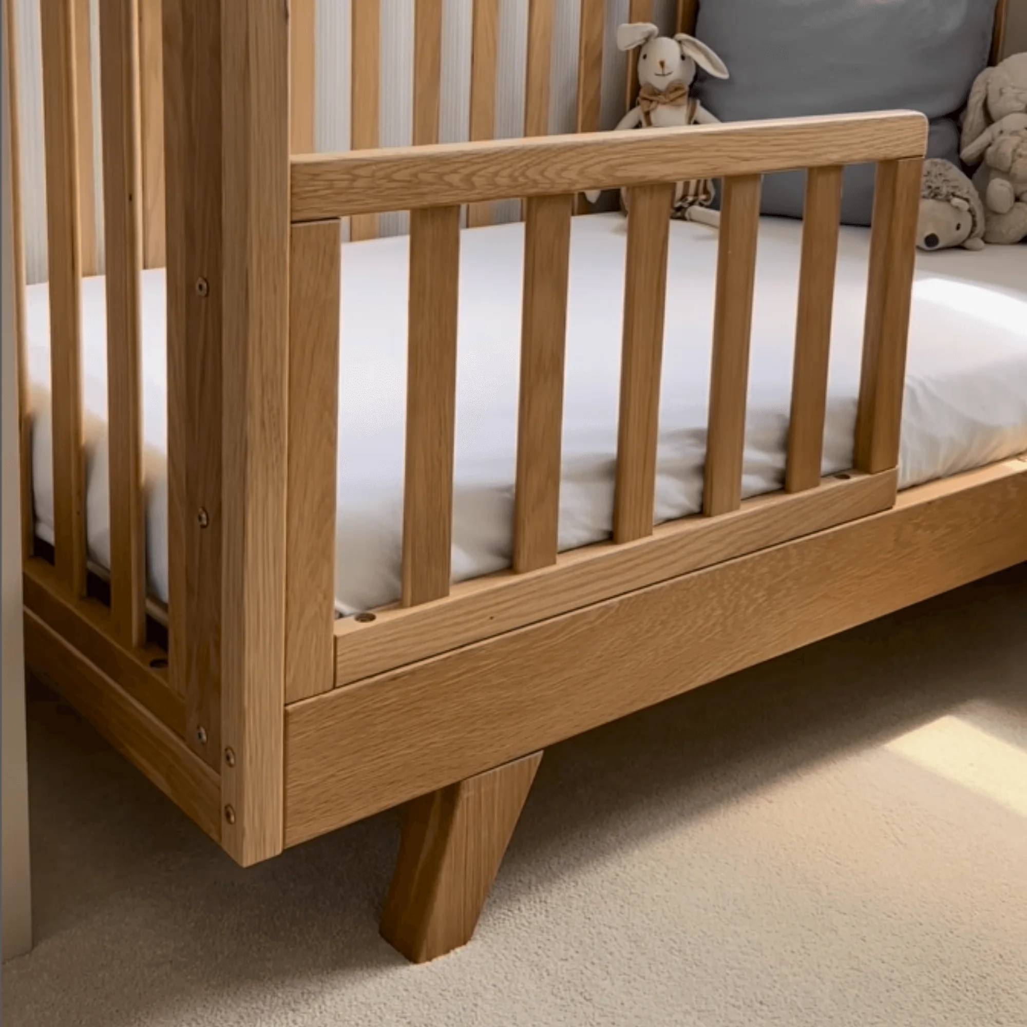Toddler Extension Kit - Oak Cot Bed - Image 5