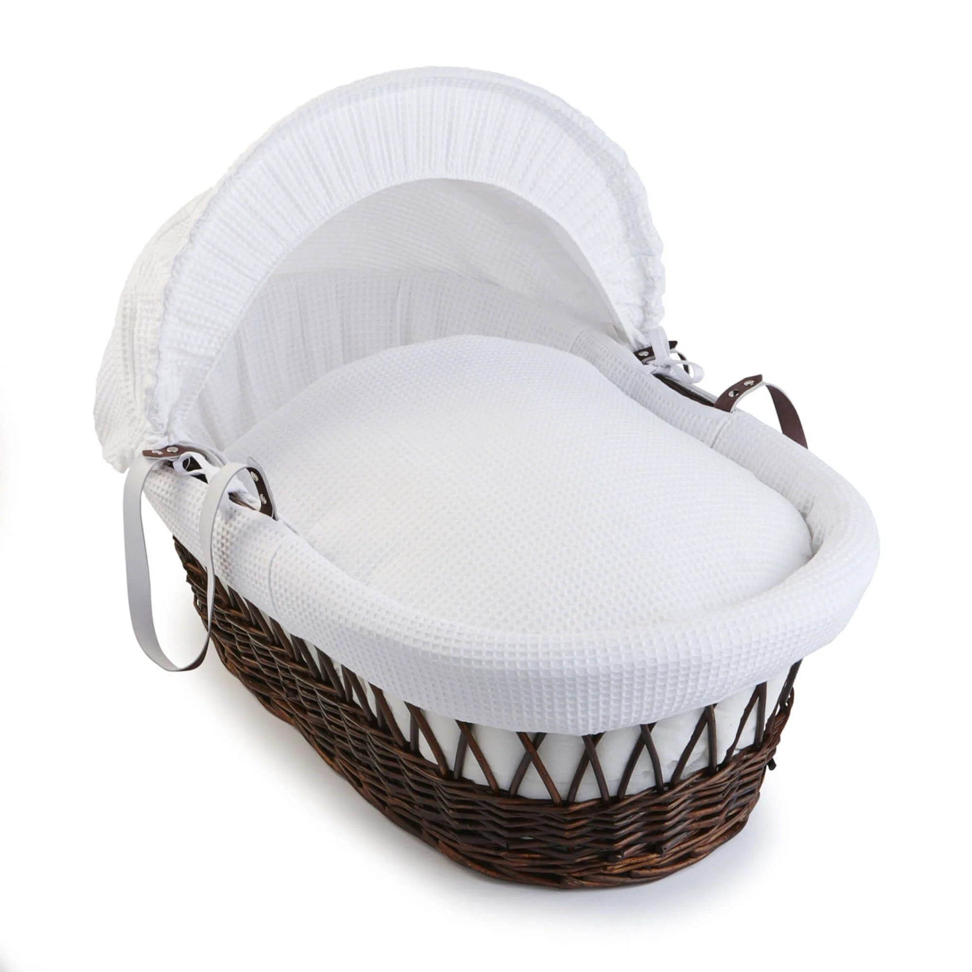 Waffle Moses Basket Bedding Set - Image 4