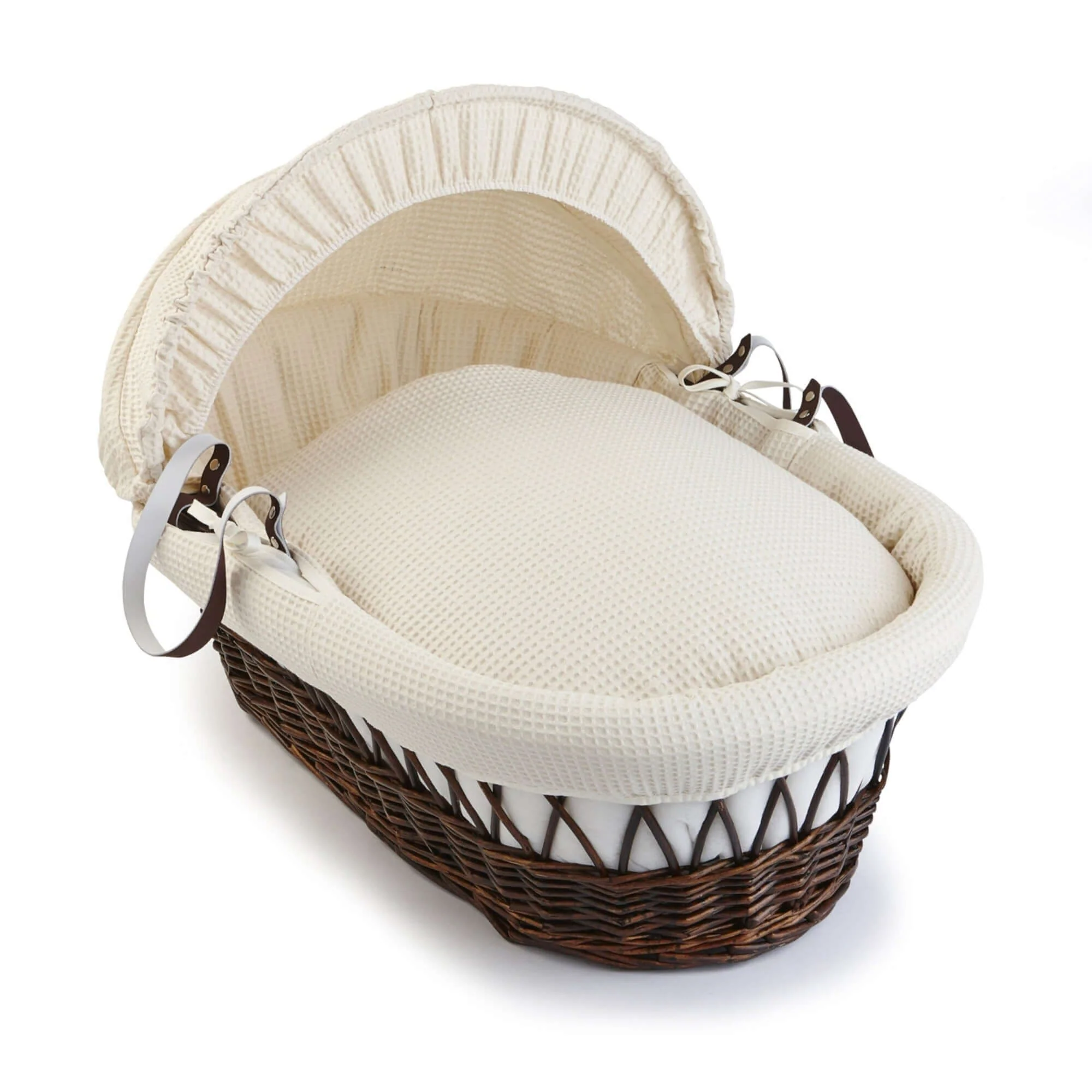Waffle Moses Basket Bedding Set - Image 7