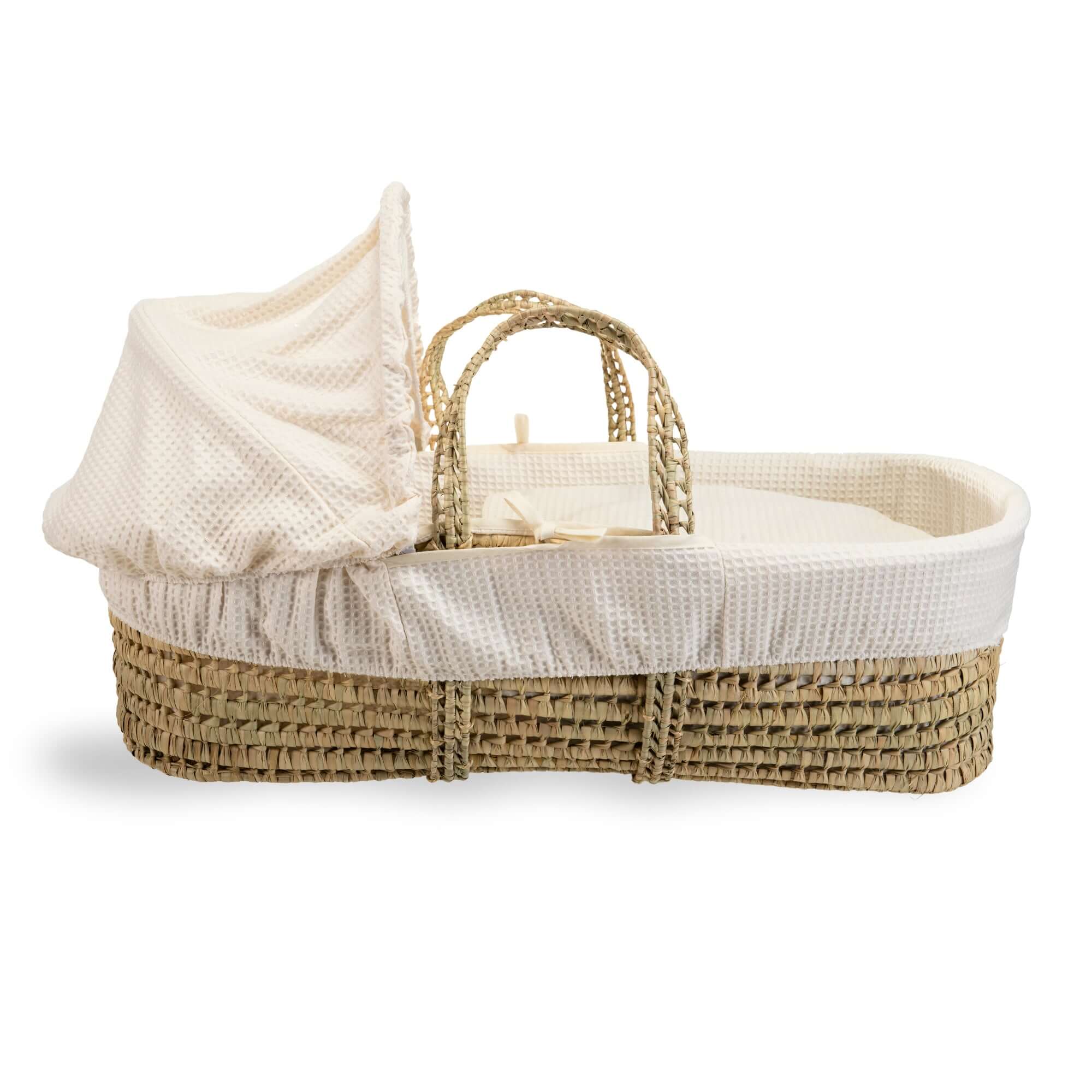 Waffle Palm Moses Basket - Image 12