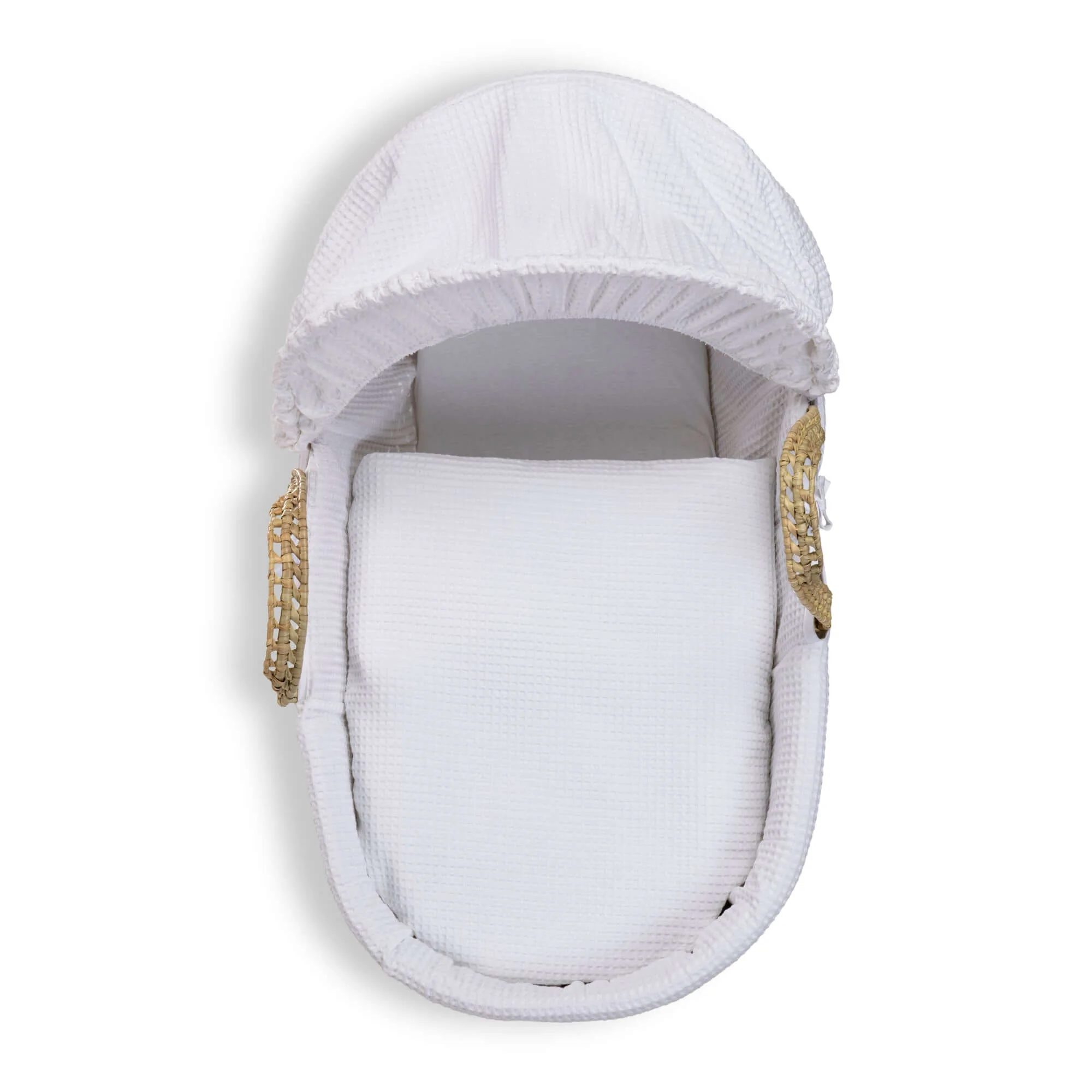 Waffle Palm Moses Basket - Image 5