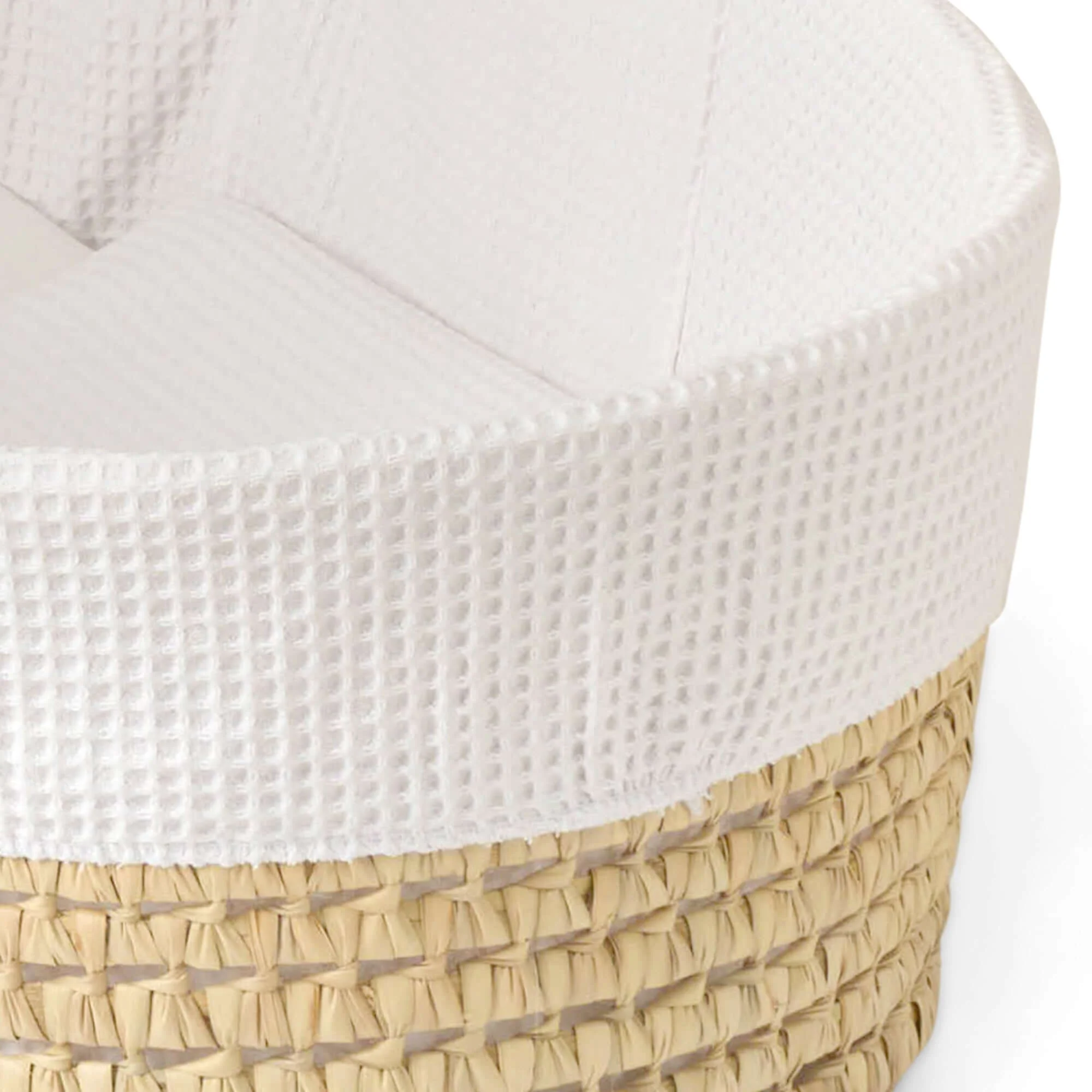 Waffle Palm Moses Basket - Image 7